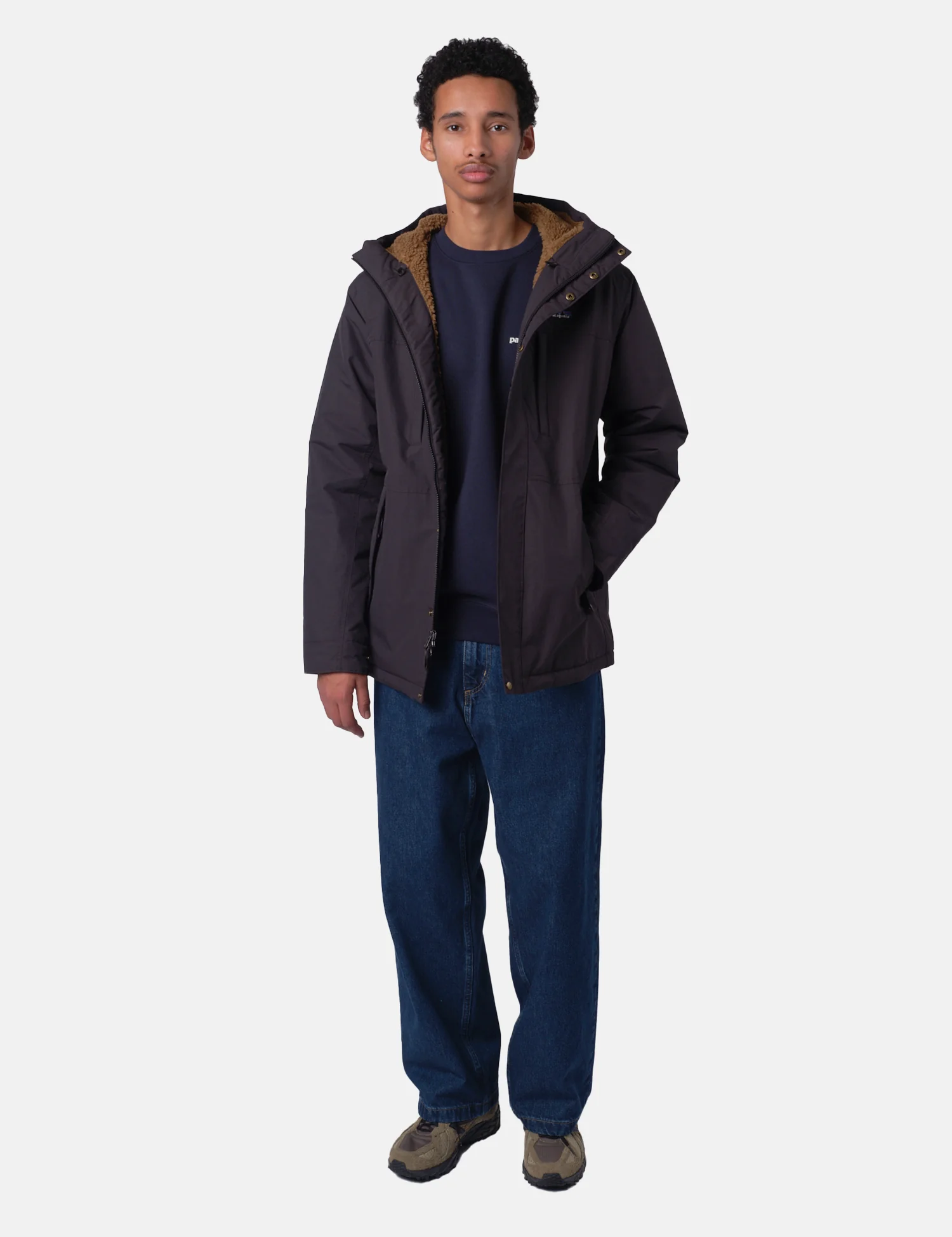 Patagonia Isthmus Parka Jacket - Ink Black - Image 3