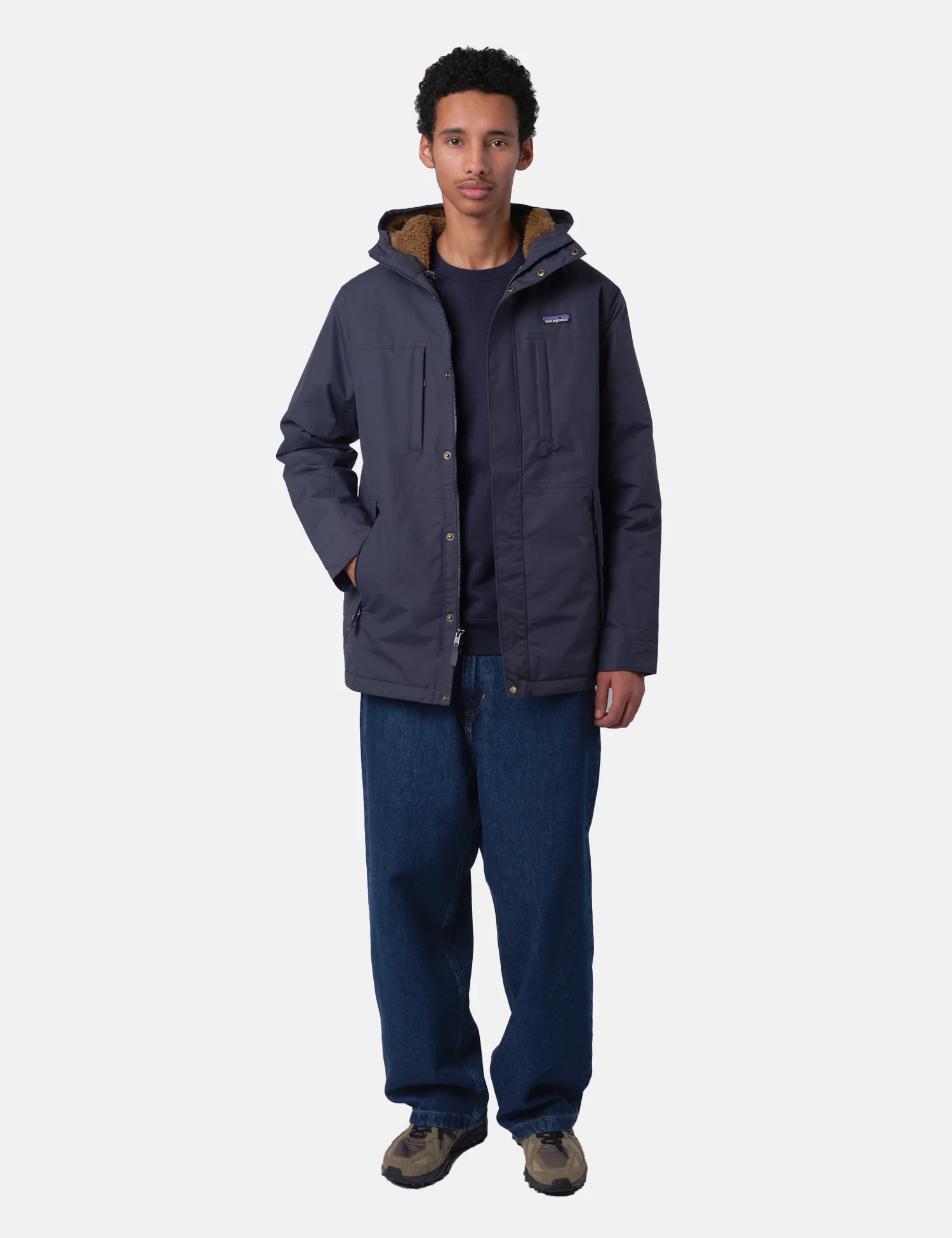 Patagonia Isthmus Parka Jacket - Smolder Blue - Image 3