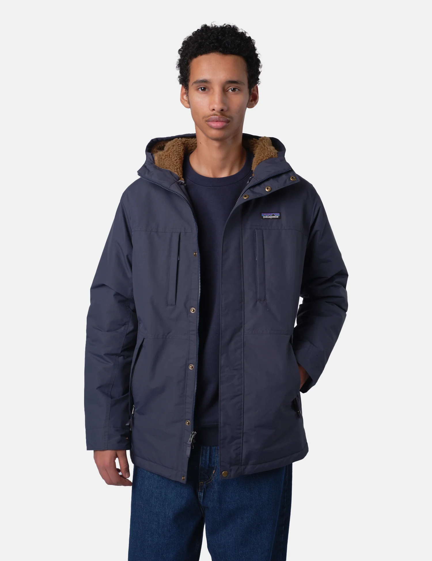 Patagonia Isthmus Parka Jacket - Smolder Blue - Image 4