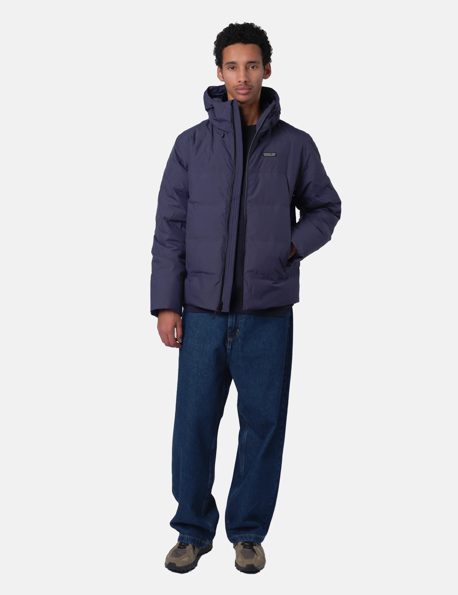 Patagonia Jackson Glacier Jacket - New Navy Blue - Image 8