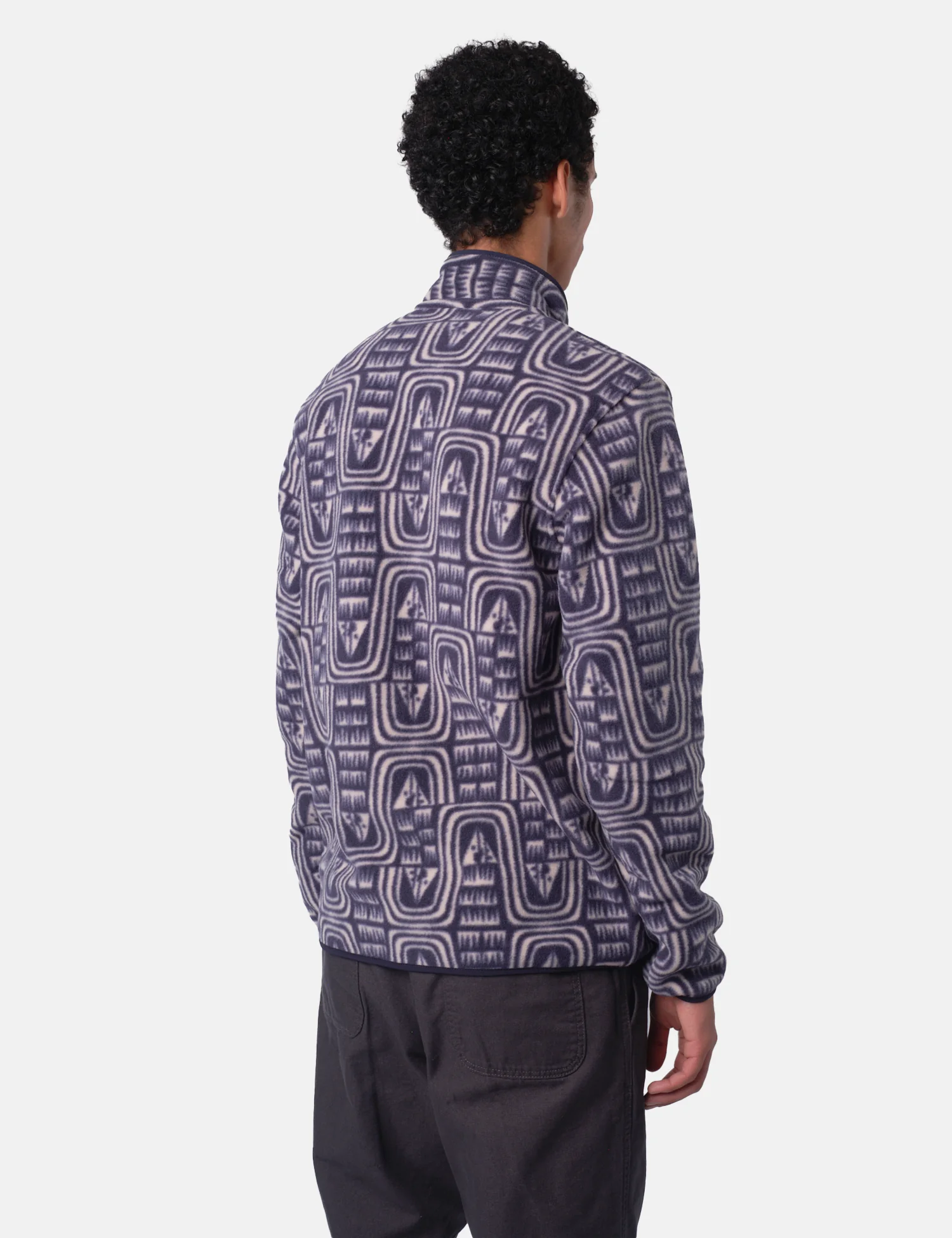 Patagonia LW Synchilla Snap-T Fleece - Flow: Sunken Blue - Image 4