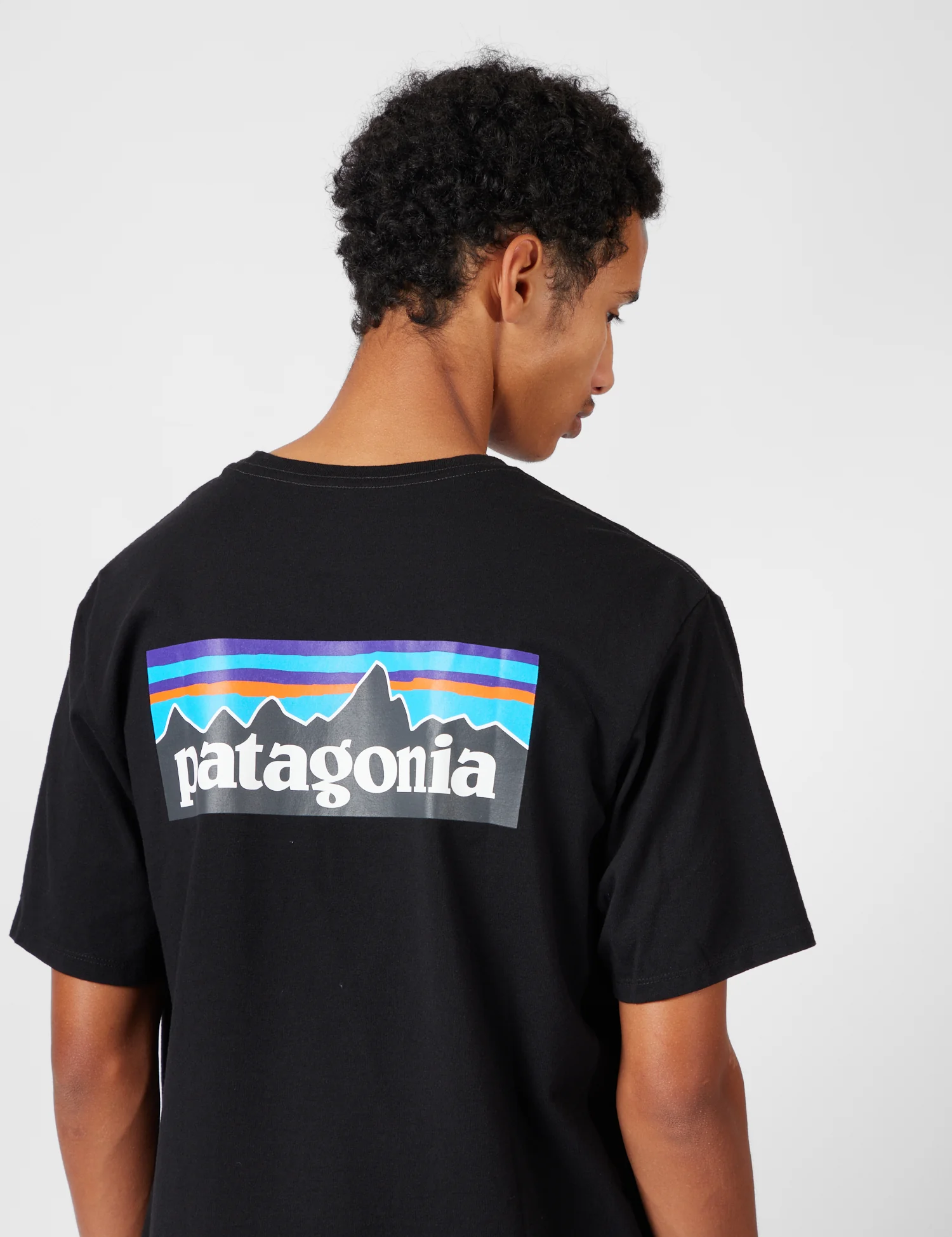 Patagonia P6 Logo Responsibili-Tee T-Shirt - Black - Image 3