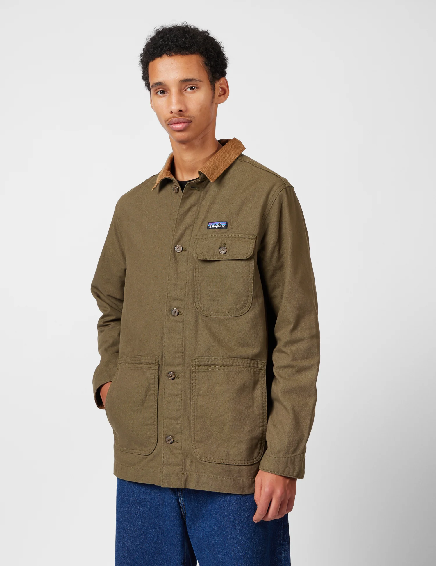 Patagonia Point Reyes Canvas Jacket - Basin Green - Image 3