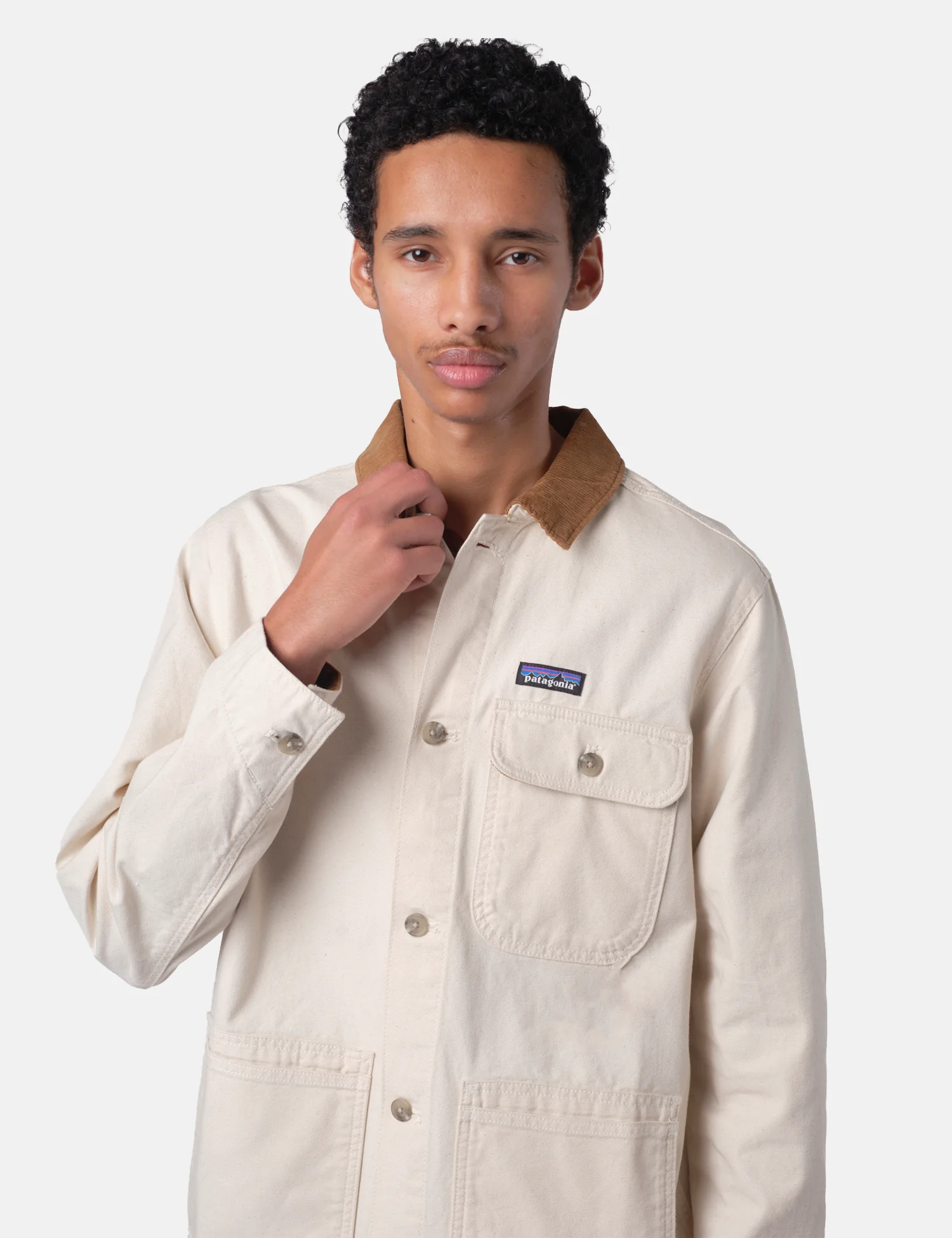 Patagonia Point Reyes Canvas Jacket - Undyed Natural - Image 2