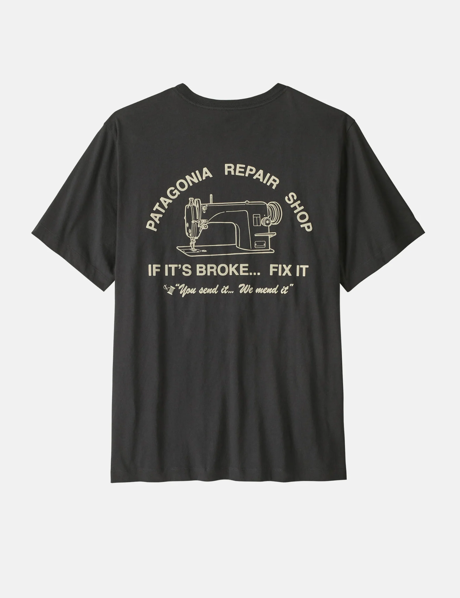 Patagonia Repair Shop T-Shirt - Ink Black - Image 5