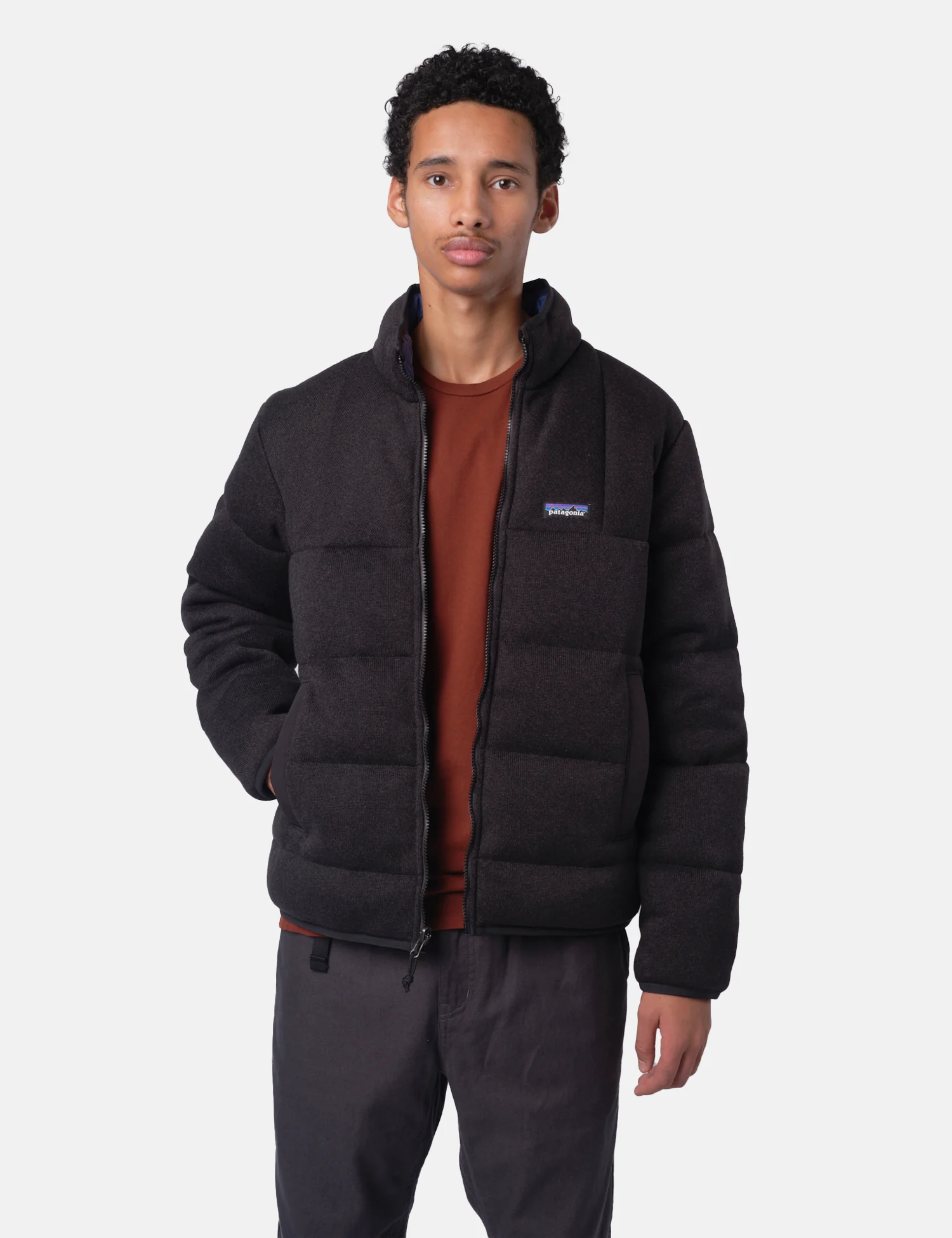 Patagonia Reversible Down Better Sweater Jacket - Black - Image 4