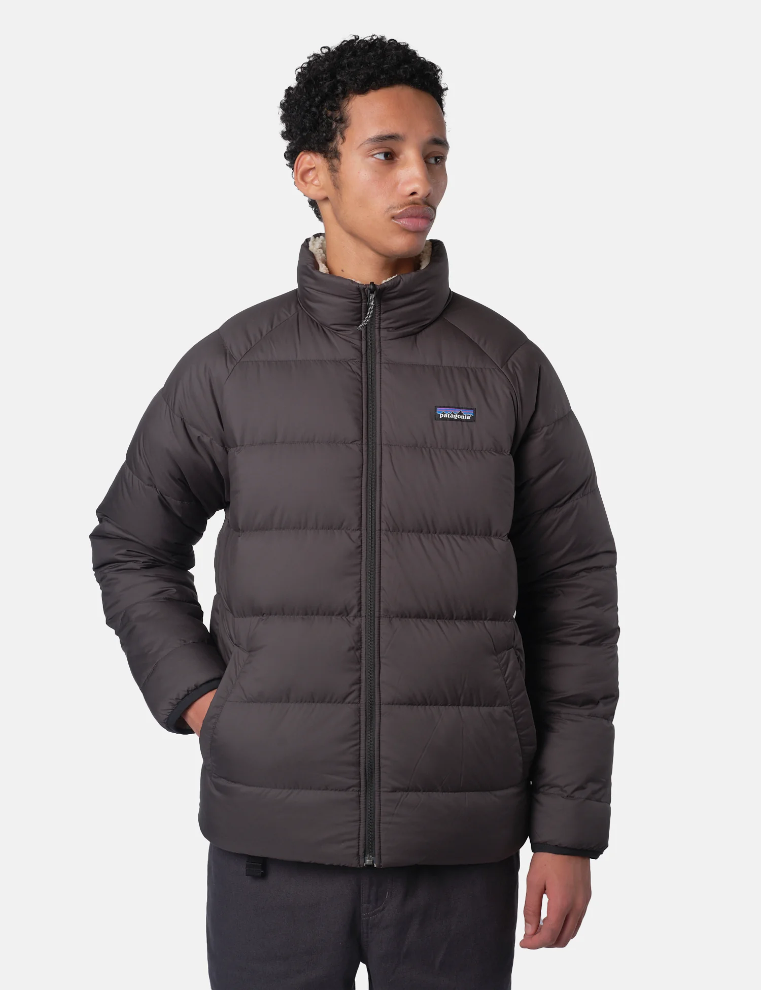 Patagonia Reversible Silent Down Jacket - Black