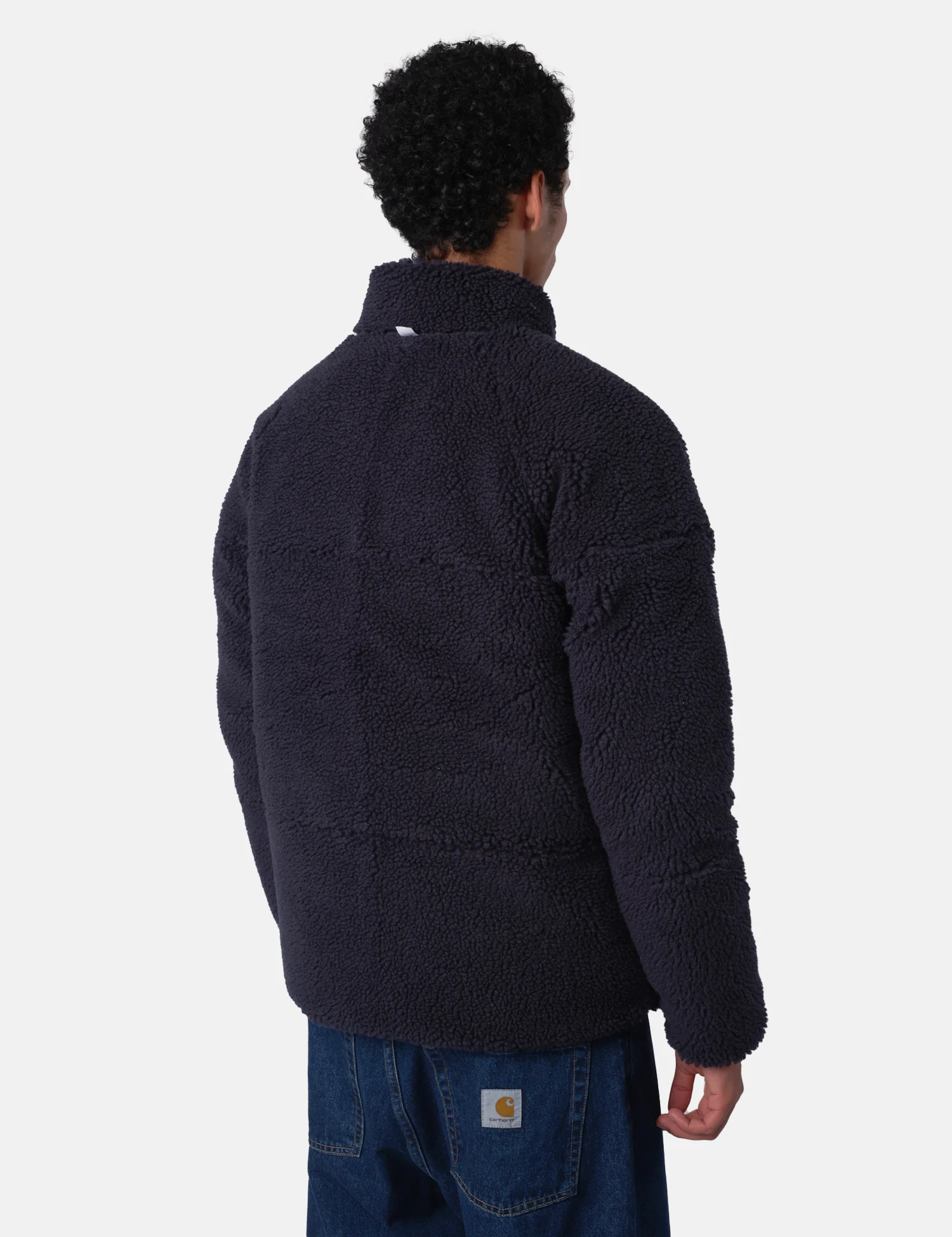 Patagonia Reversible Silent Down Jacket - Smolder Blue - Image 4