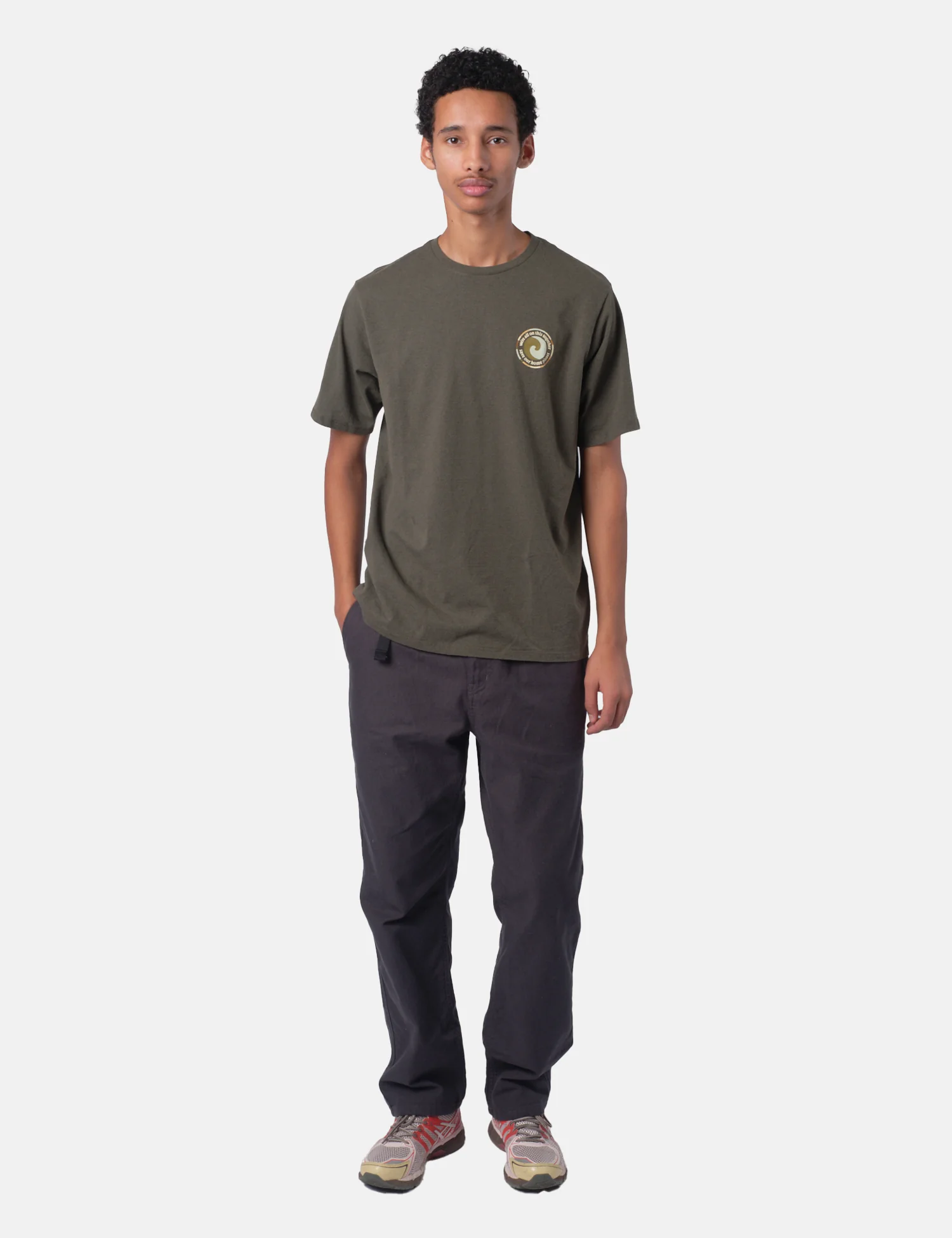 Patagonia Unity Fitz Responsibili-Tee T-Shirt - Basin Green - Image 3