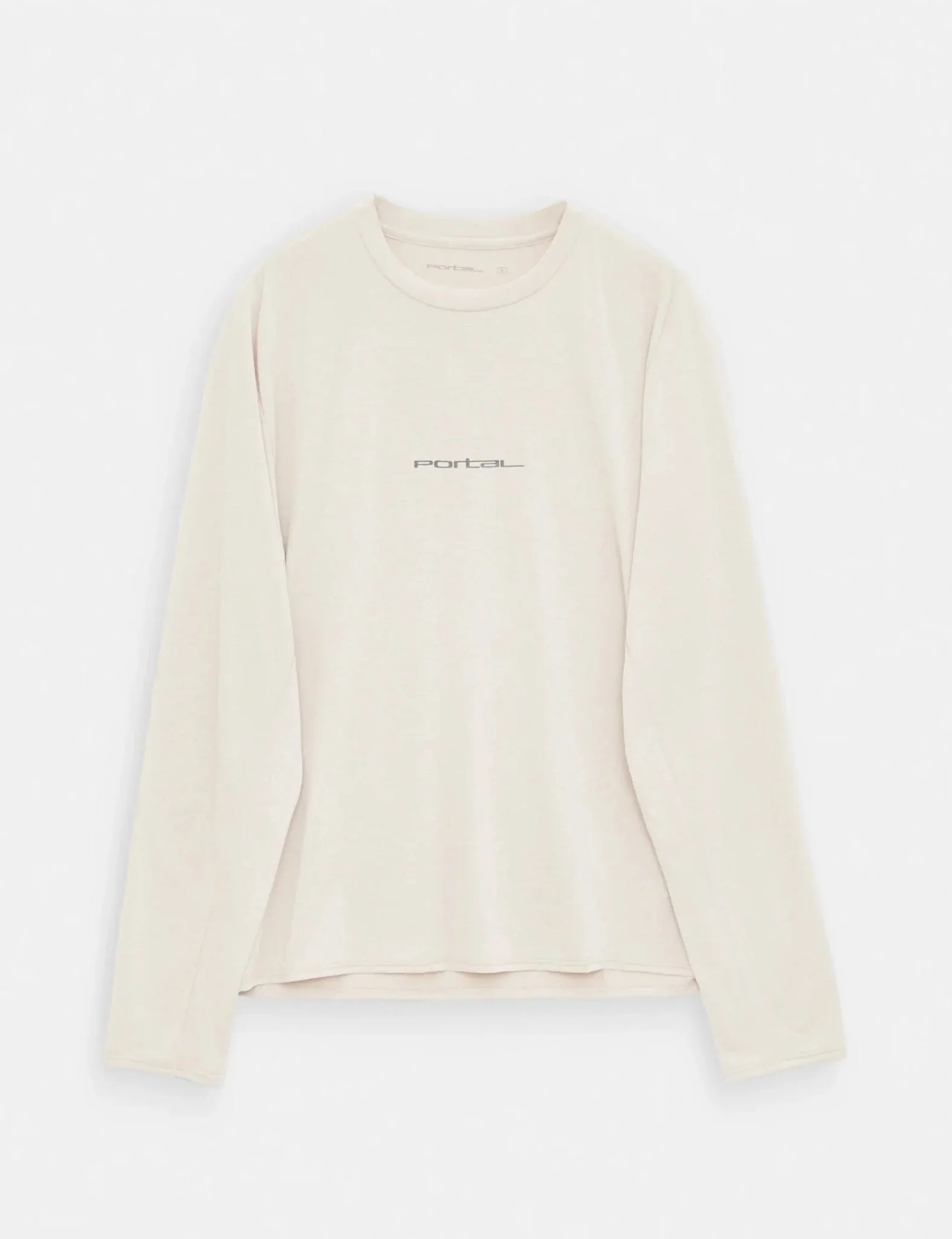 Portal Lateral Peak Long Sleeve T-Shirt - Bone White - Image 2