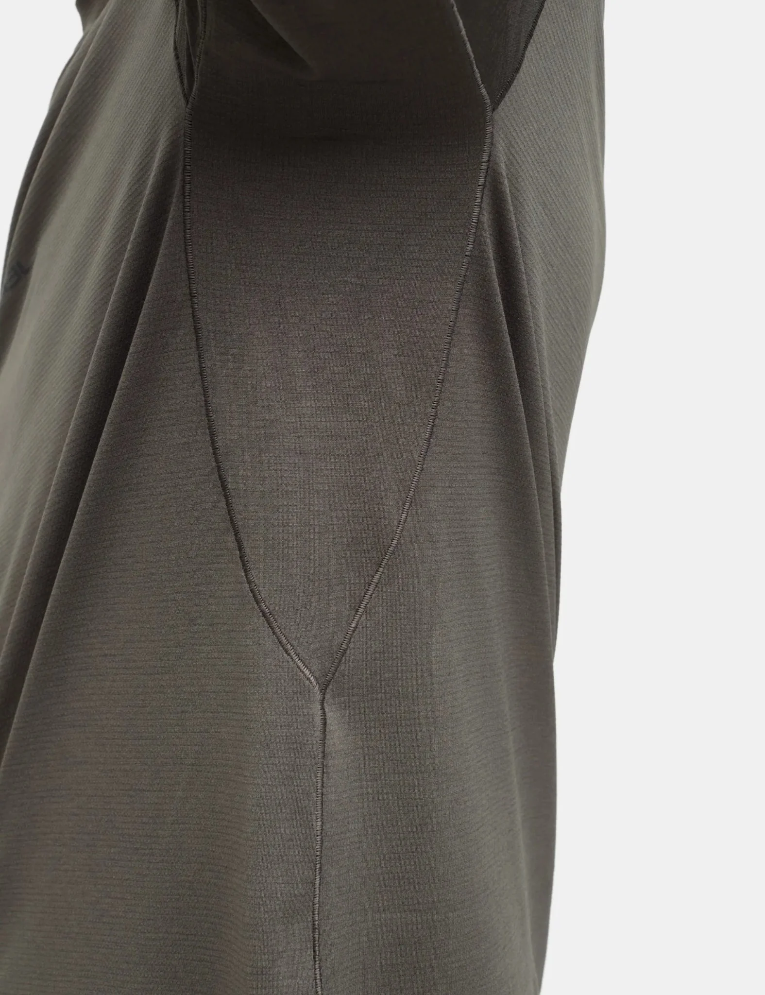 Portal Lateral Peak Long Sleeve T-Shirt - Dark Olive - Image 4