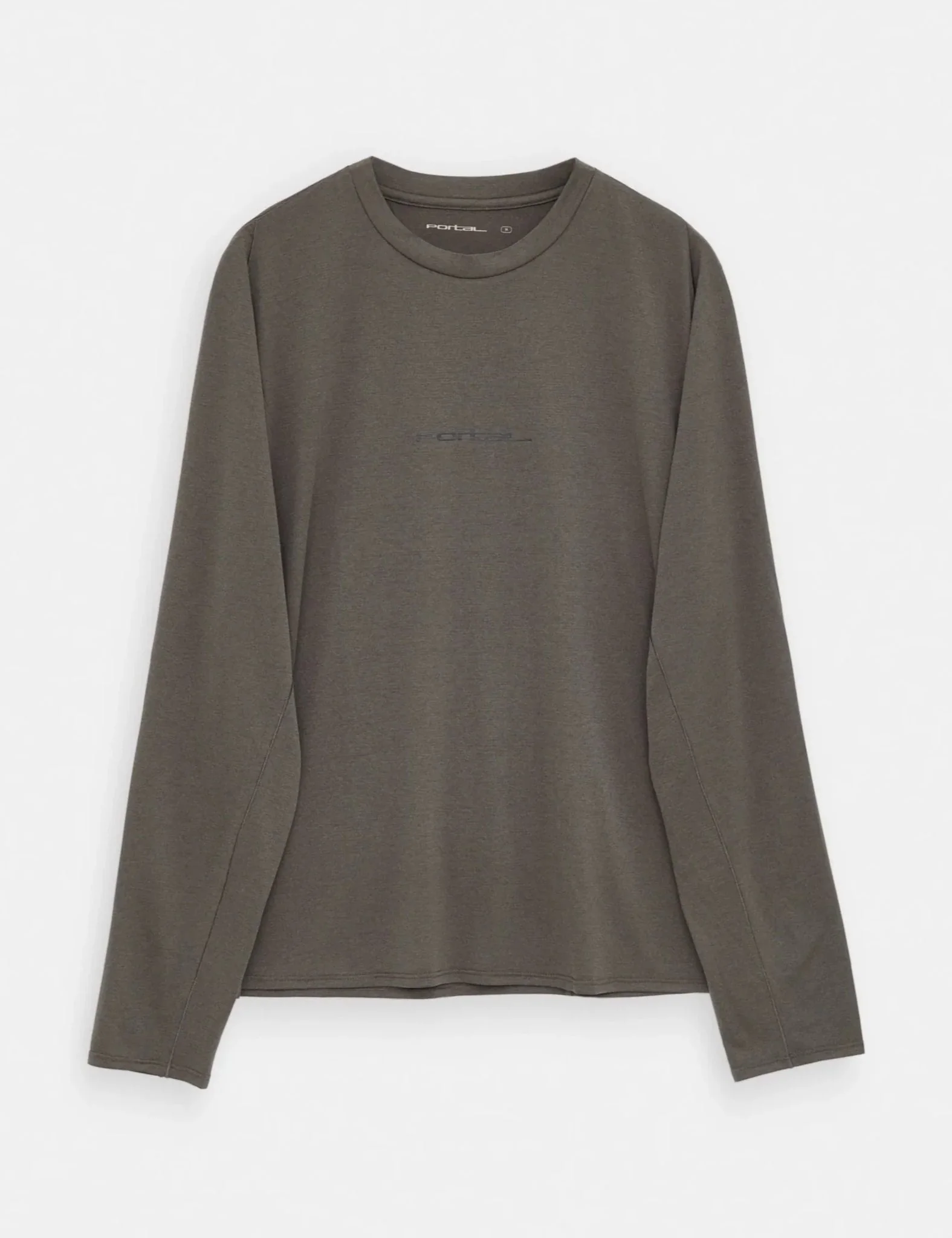 Portal Lateral Peak Long Sleeve T-Shirt - Dark Olive - Image 6