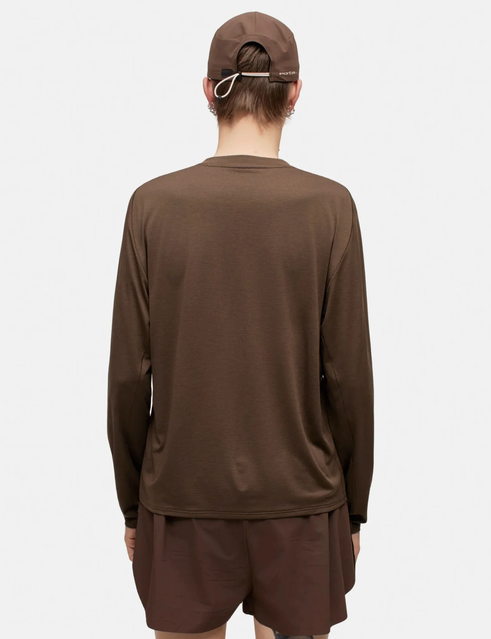 Portal Lateral Peak LS T-Shirt - Slate Black - Image 3
