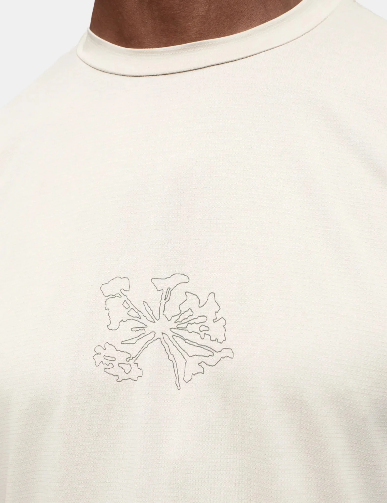 Portal Lateral Peak T-Shirt - Bone White - Image 3