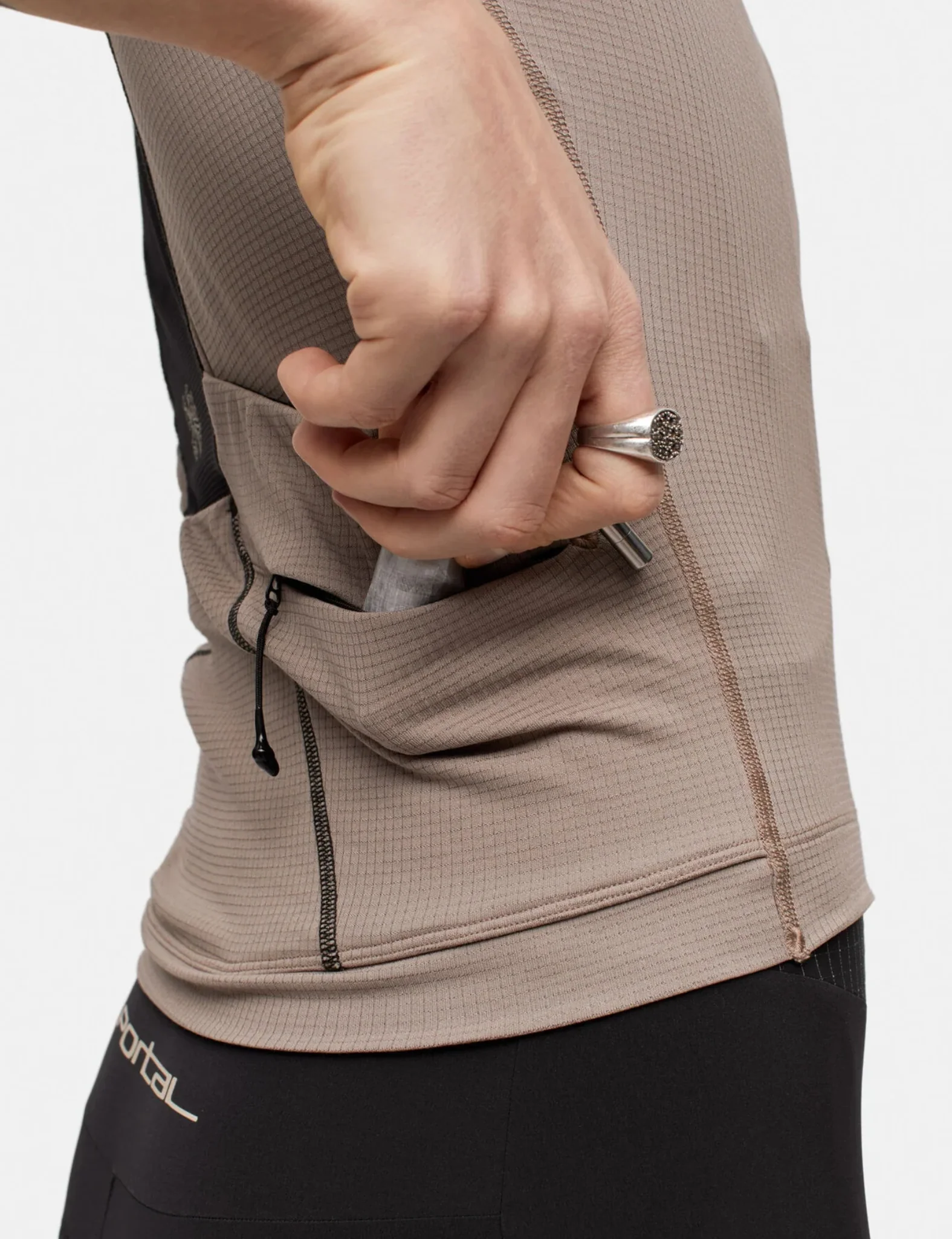 Portal Range Light Cycling Jersey - Desert Taupe - Image 2