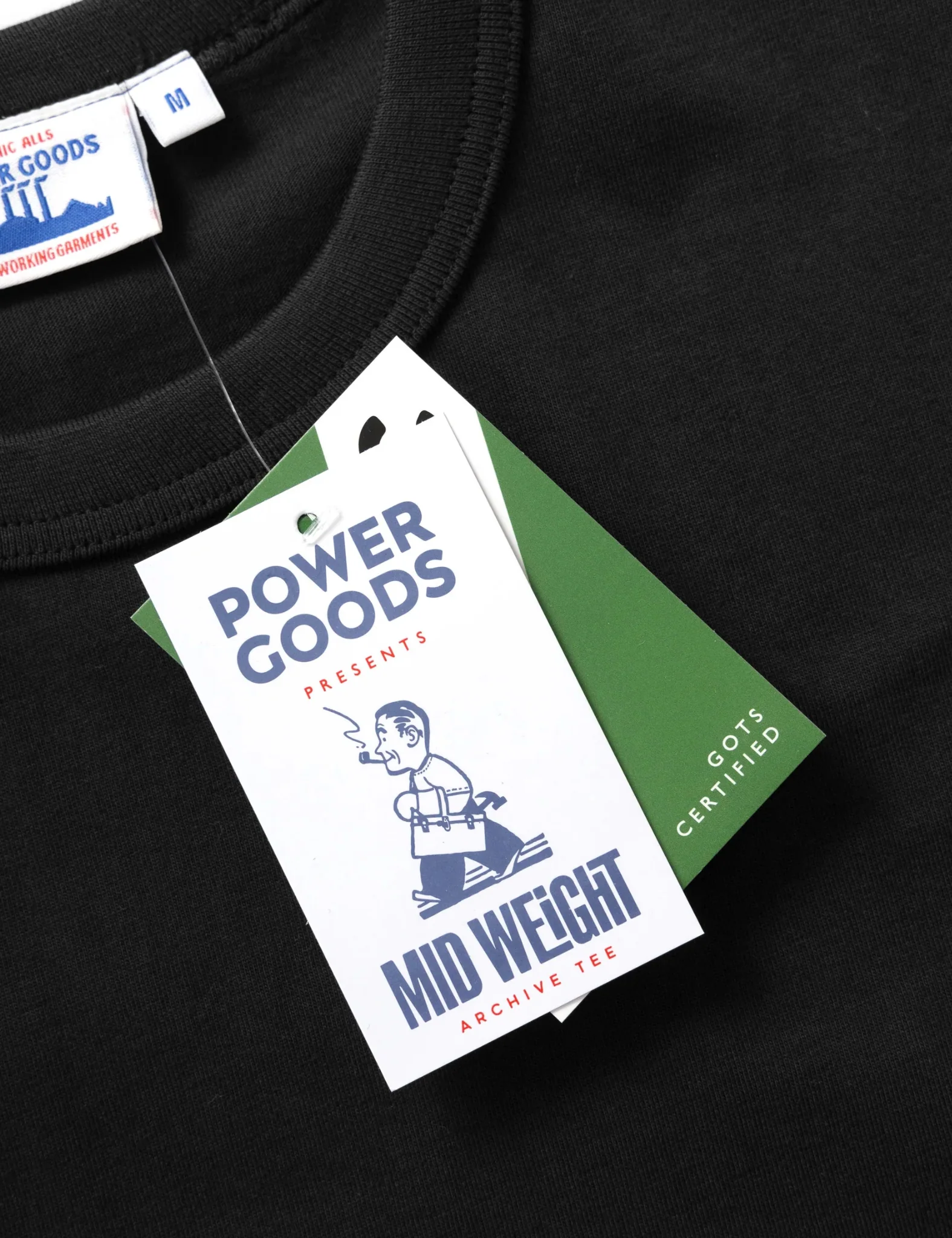 Power Goods Archive T-Shirt - Black - Image 3