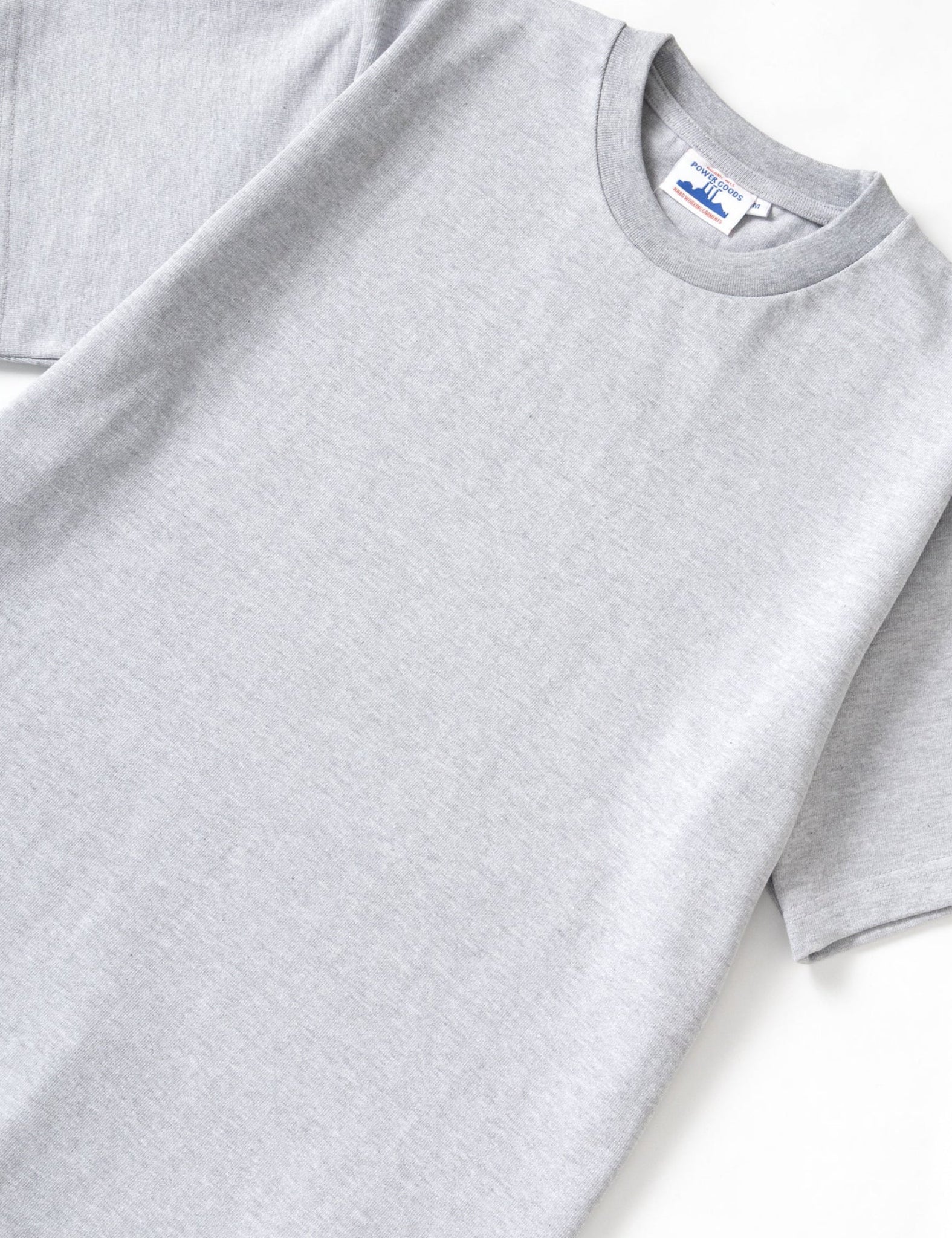 Power Goods Super Weight T-Shirt - Heather Grey - Image 4