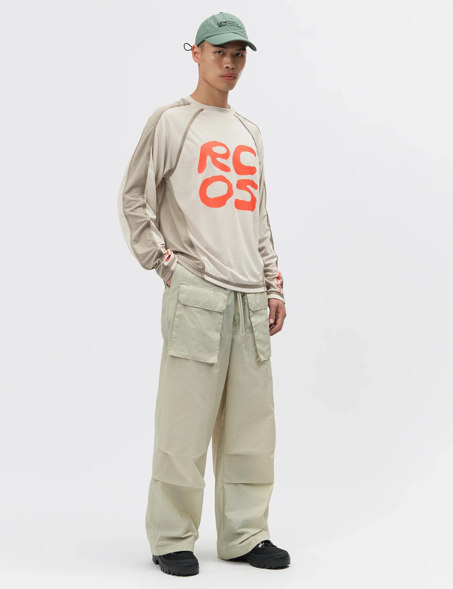 RCOS Sierra Bike Jersey - Stone - Image 3