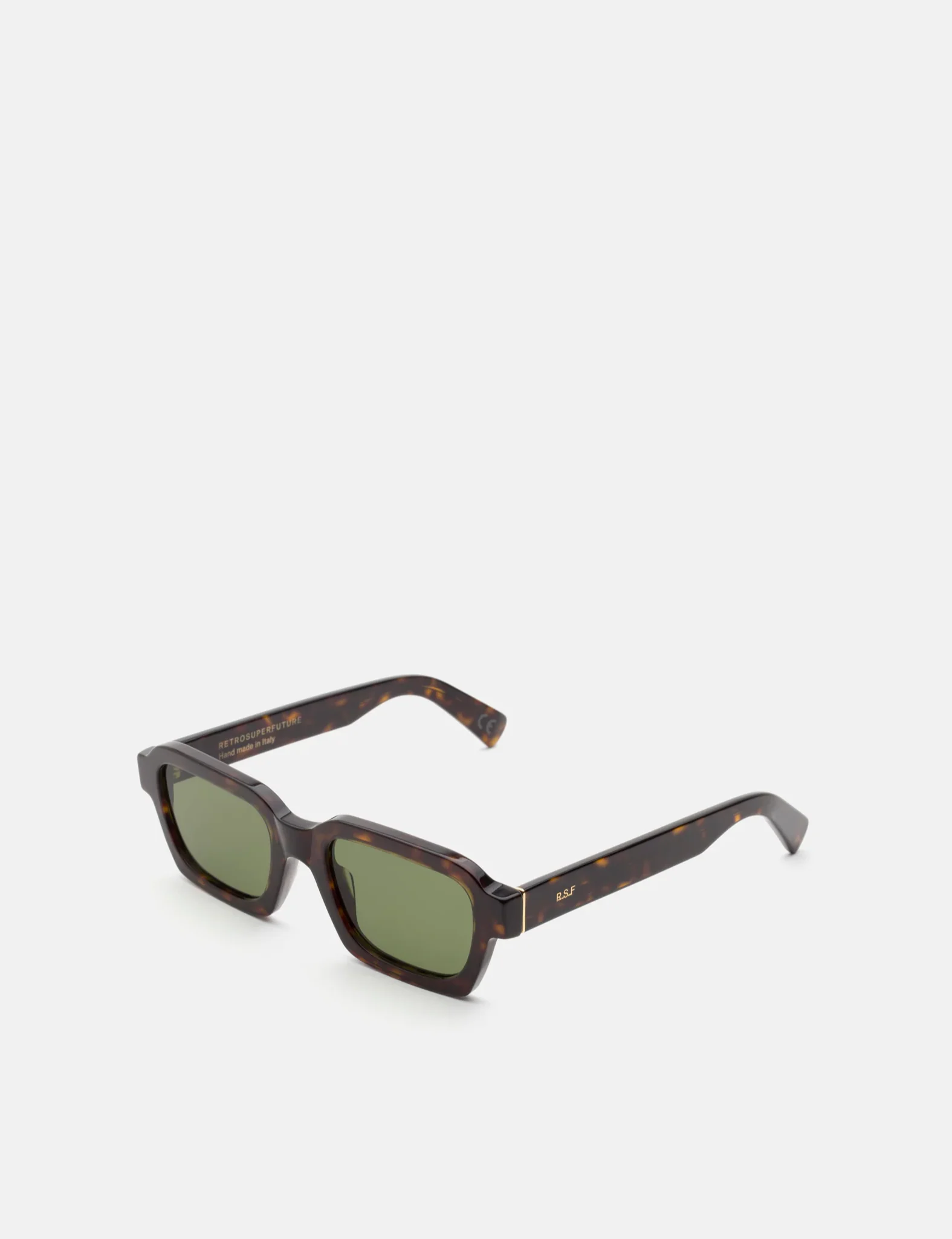 RetroSuperFuture Caro 3627 Sunglasses - Havana/Green - Image 4