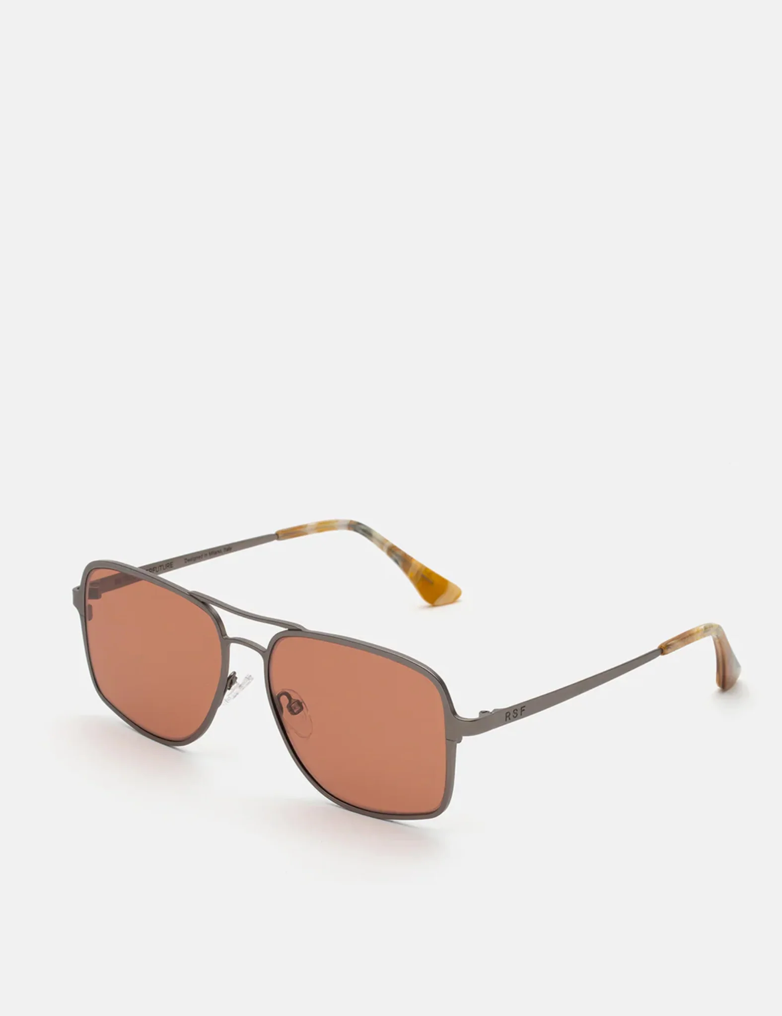 RetroSuperFuture Spliff Boogie Sunglasses - Grey/Red - Image 4