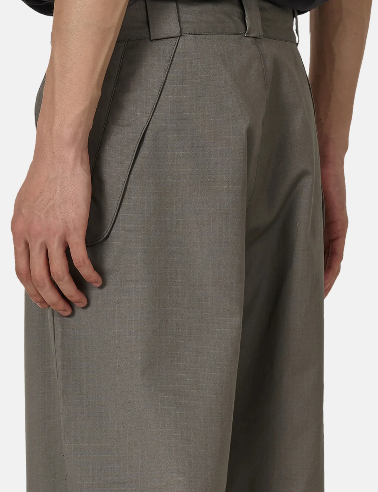 ROA Centipede Buckle Chino Pant - Grey - Image 3