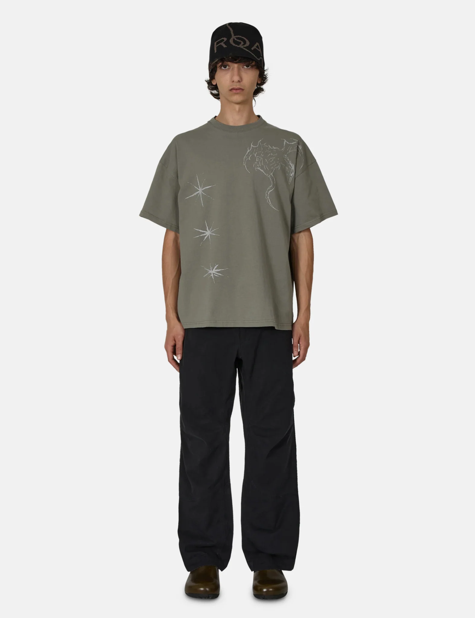 ROA Crimp Shaped Cotton Pants - Anthracite Black - Image 3