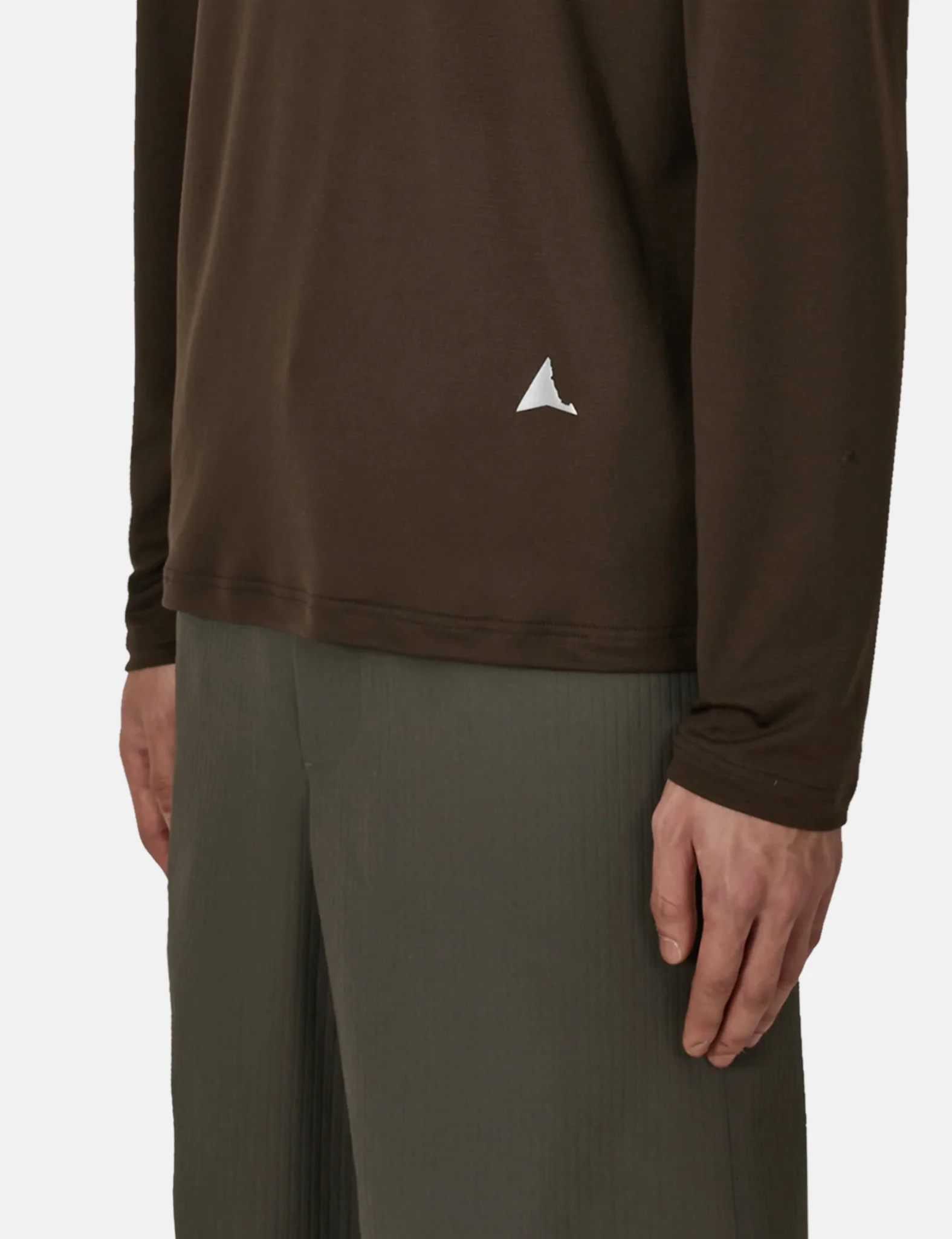 ROA Fireflies Base Layer Fast Dry Long Sleeve - Brown - Image 2