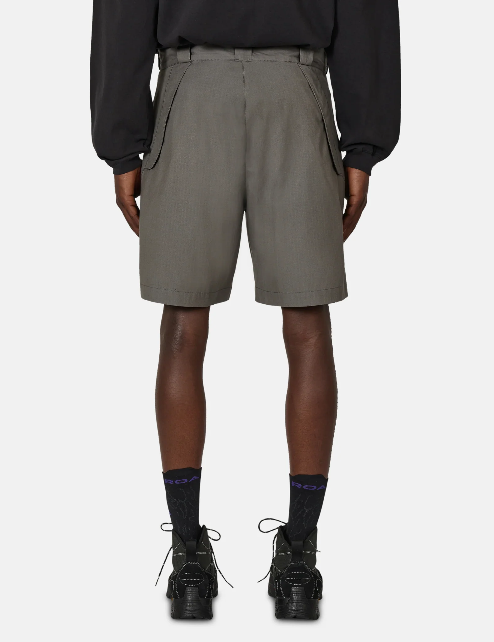 ROA Hibi Chino Shorts - Grey - Image 4