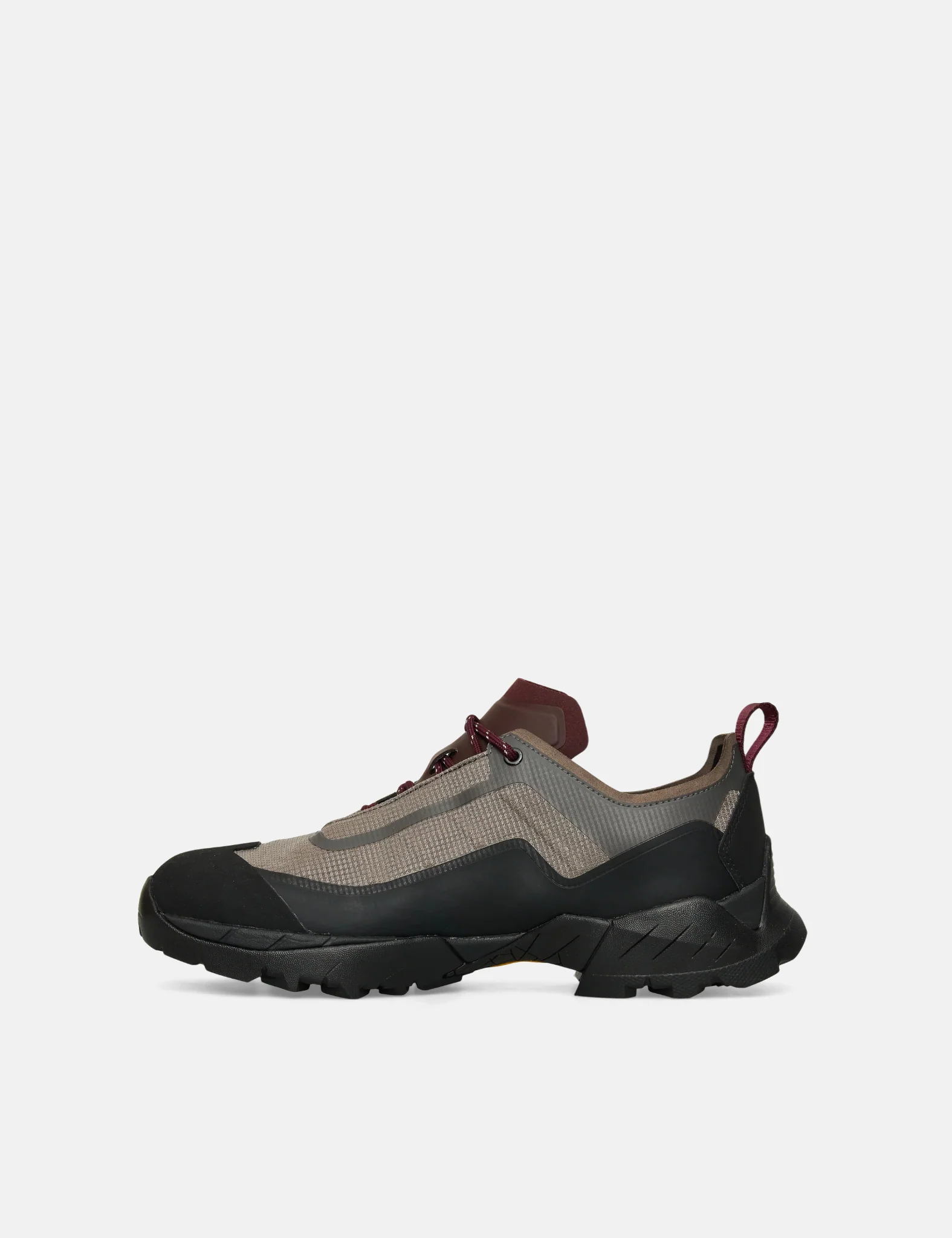 ROA Katharina Light Trainers - Taupe/Burgundy - Image 6