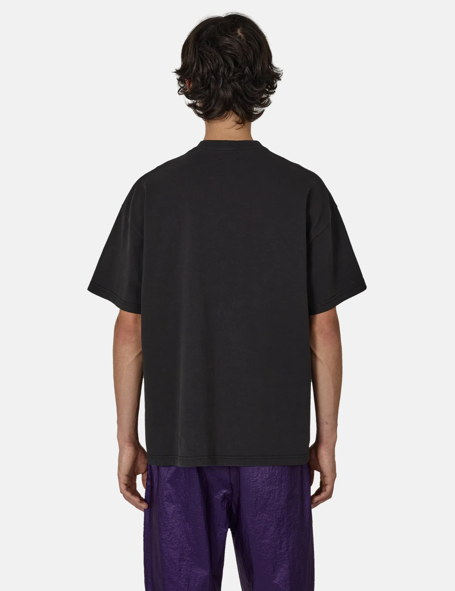 ROA Logo T Shirt - Washed Black - Image 4