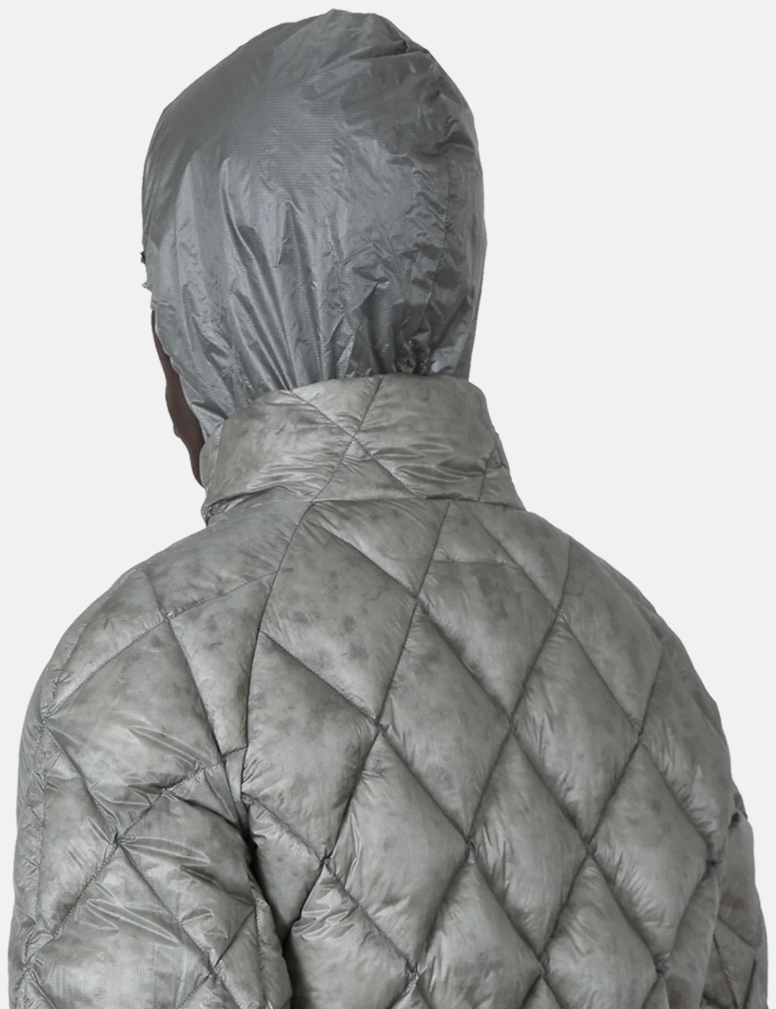 ROA Nuna 800 Fill Power Hooded Down Jacket - Silver Grey - Image 6