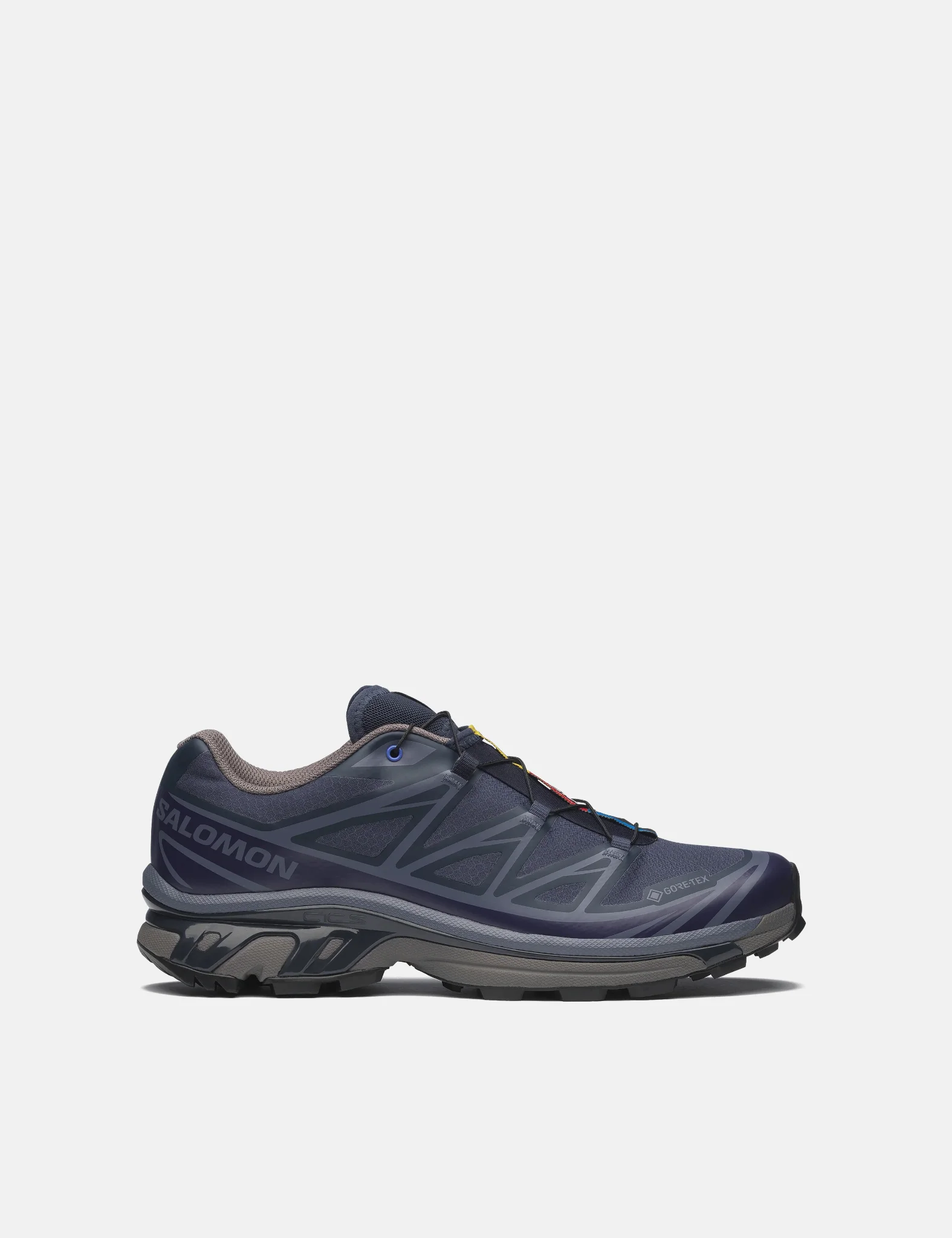 Salomon XT-6 GTX Trainers - Blue Nights/Astral Aura/Plum Kitten