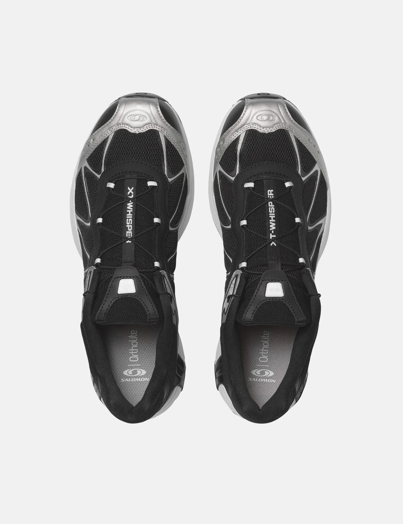 Salomon XT-Whisper Trainers - Black/Ftw Silver/White - Image 3