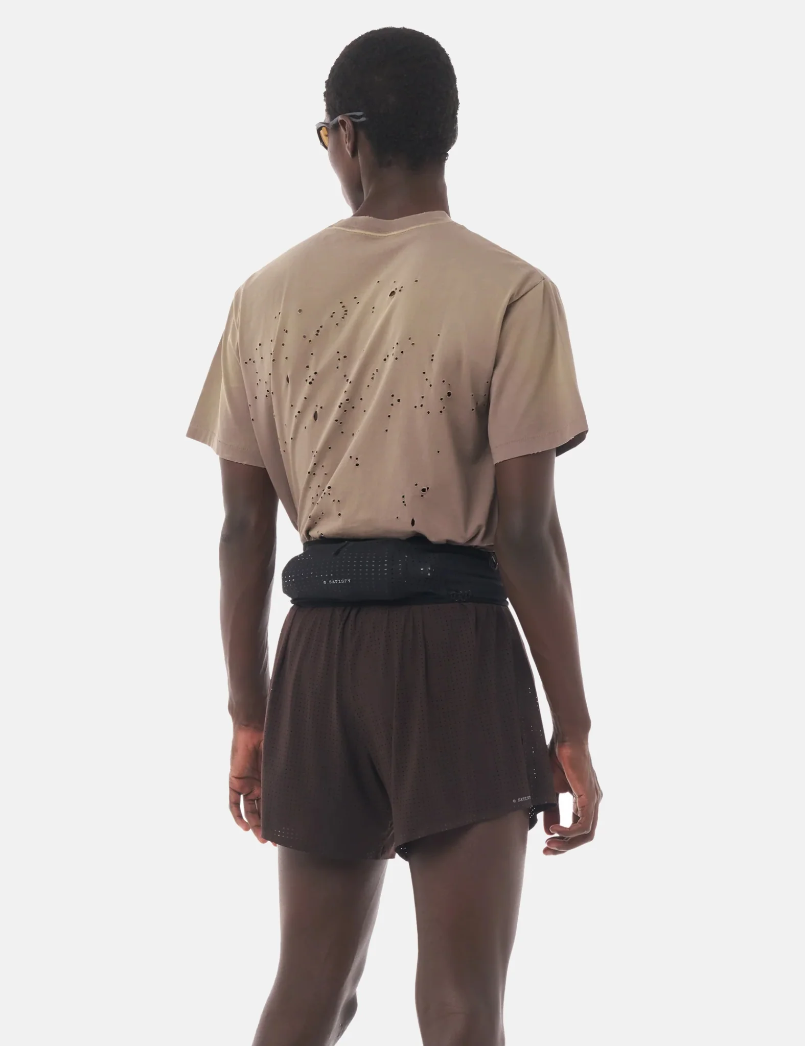 Satisfy MothTech T-Shirt - SunBleached Falcon - Image 3