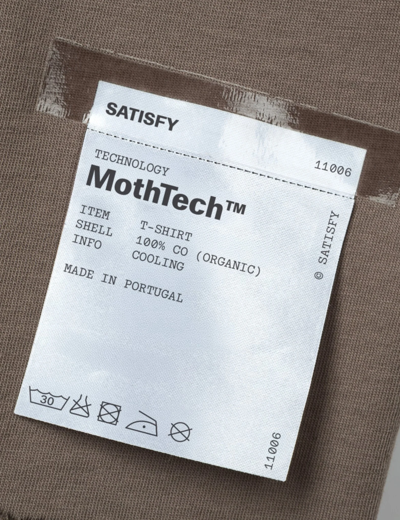 Satisfy MothTech T-Shirt - SunBleached Falcon - Image 4