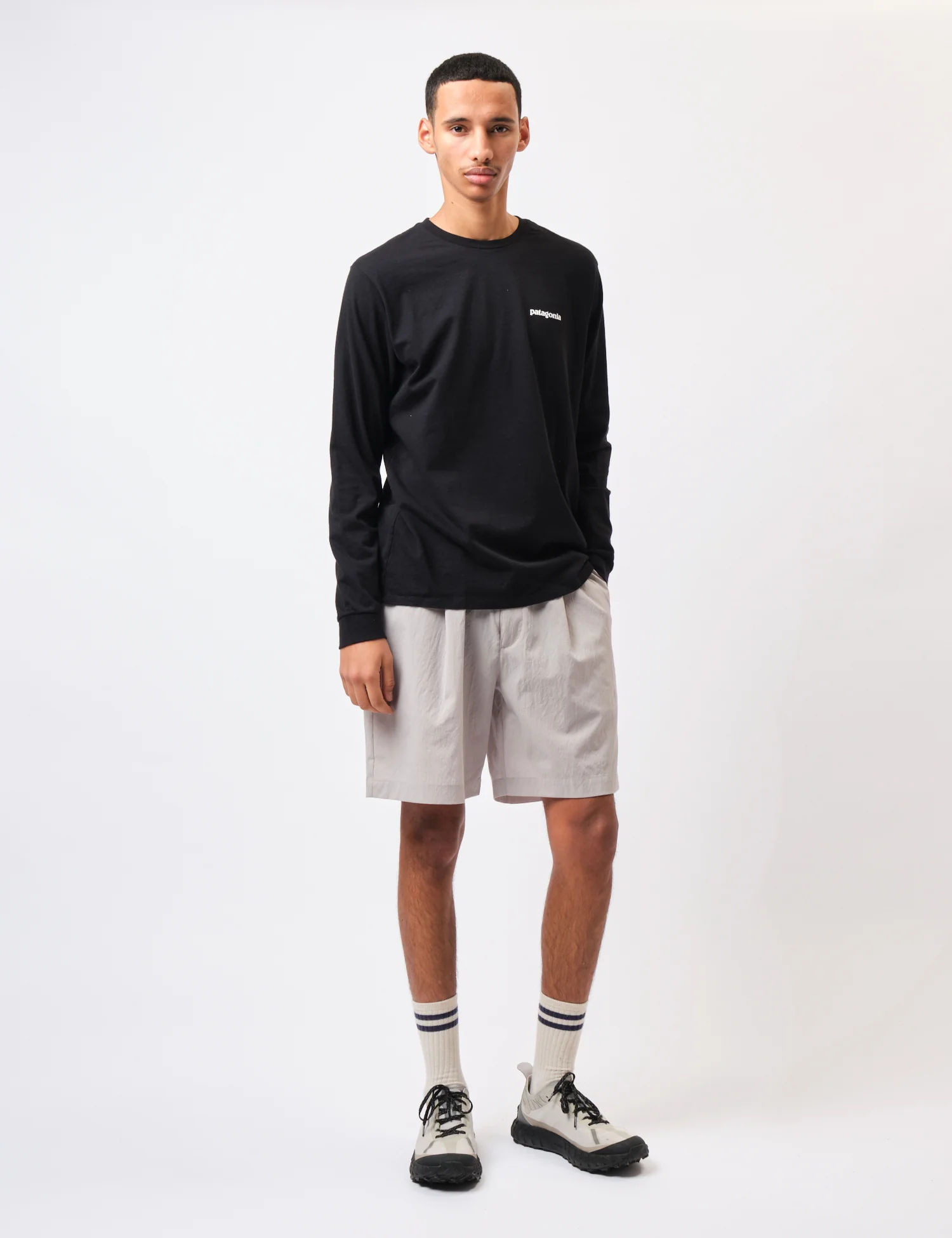 Snow Peak Breathable Quick Dry Active Shorts - Grey - Image 4