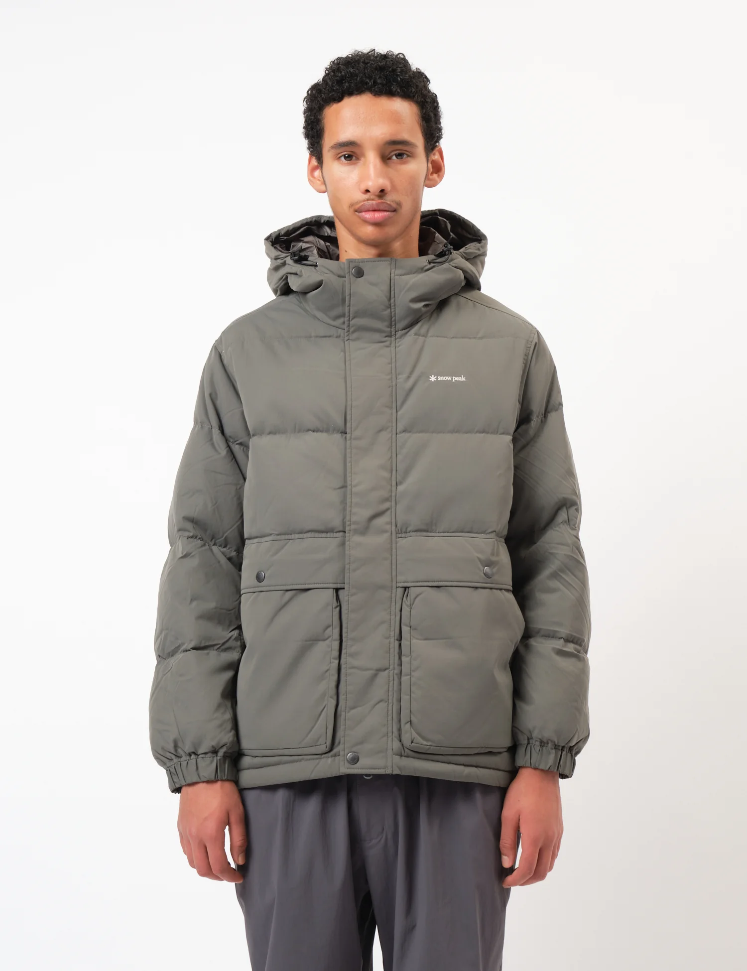 Snow Peak Everyday Down Jacket - Charcoal Grey