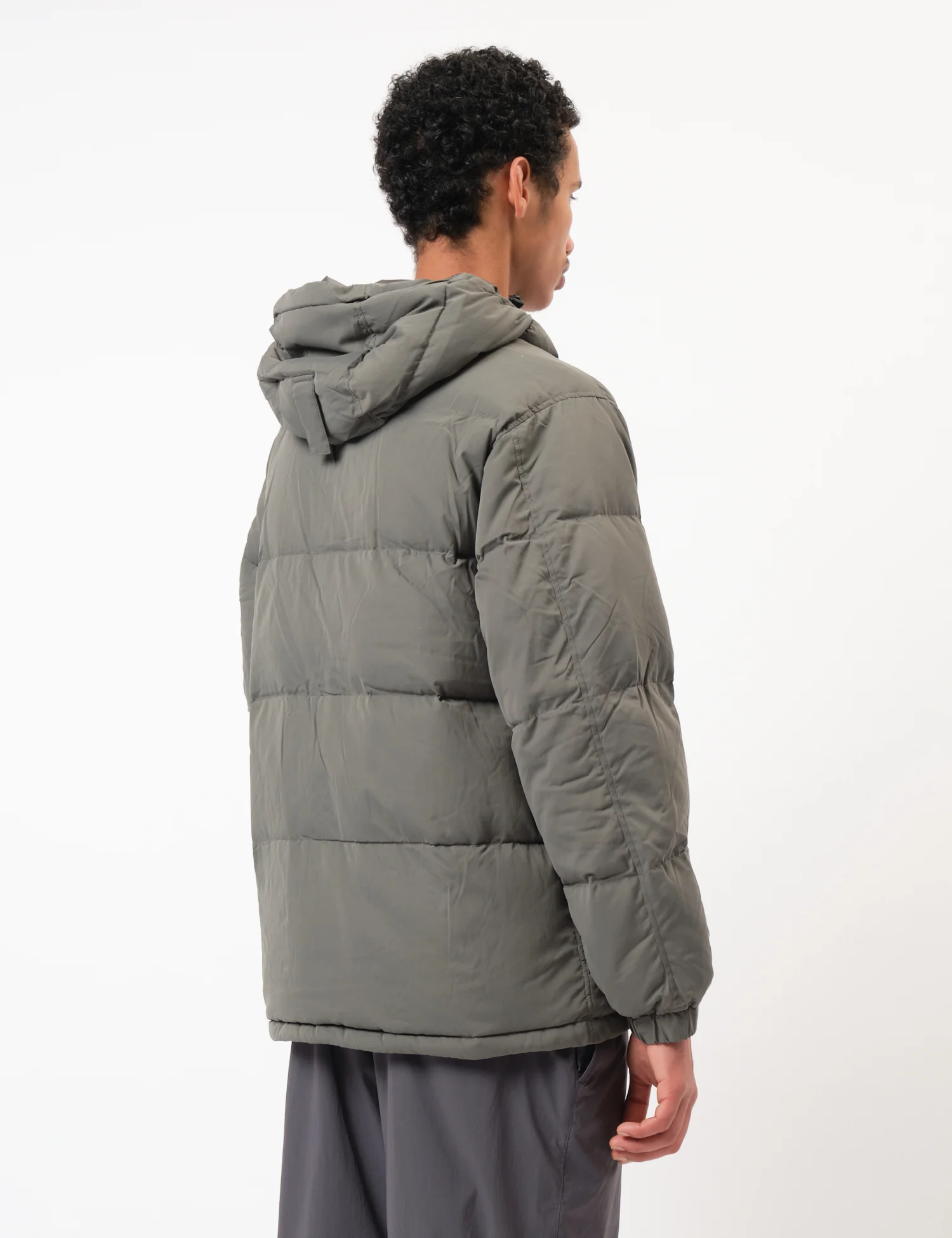 Snow Peak Everyday Down Jacket - Charcoal Grey - Image 4