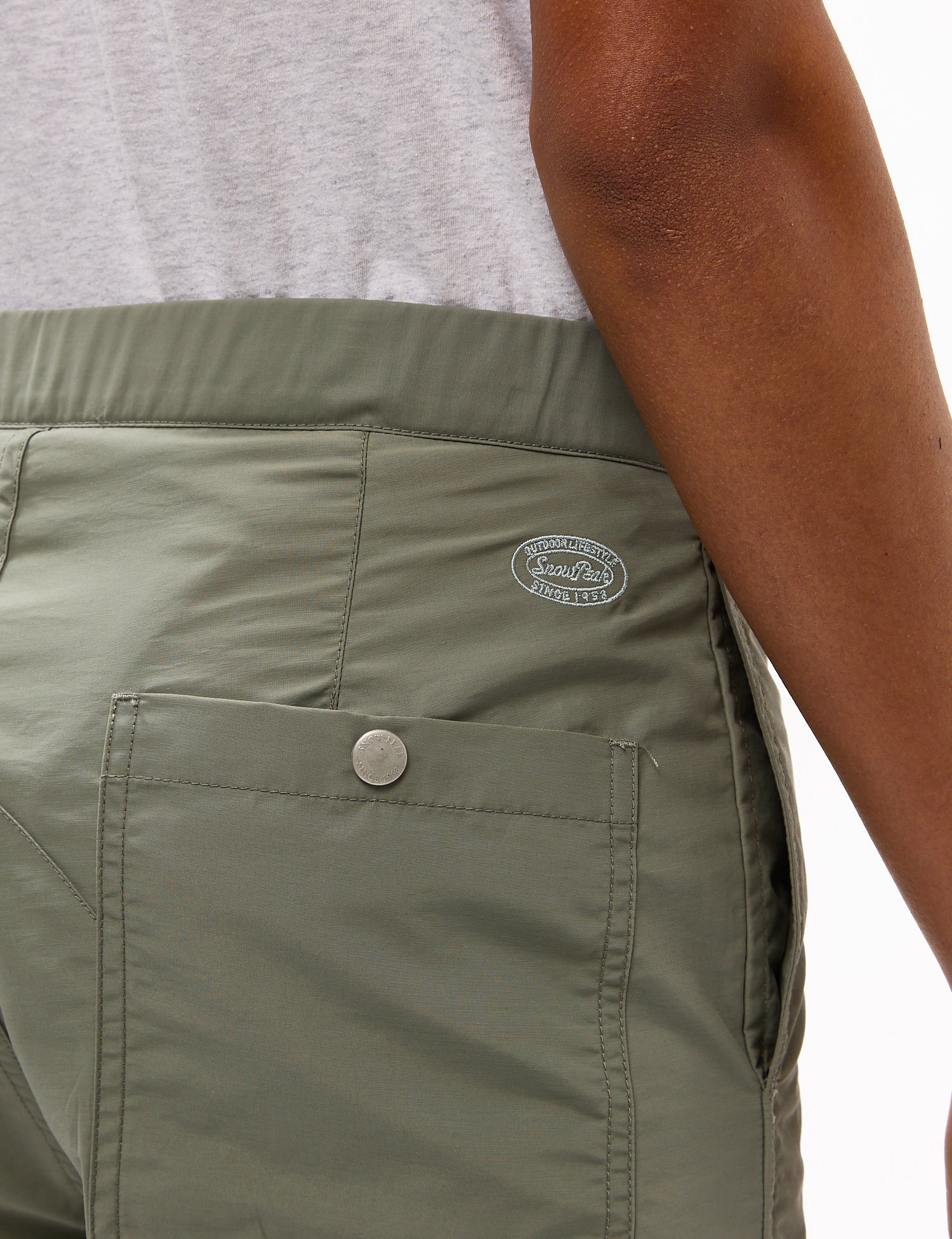 Snow Peak Light Mountain Cloth Shorts - Dark Grey - Image 2
