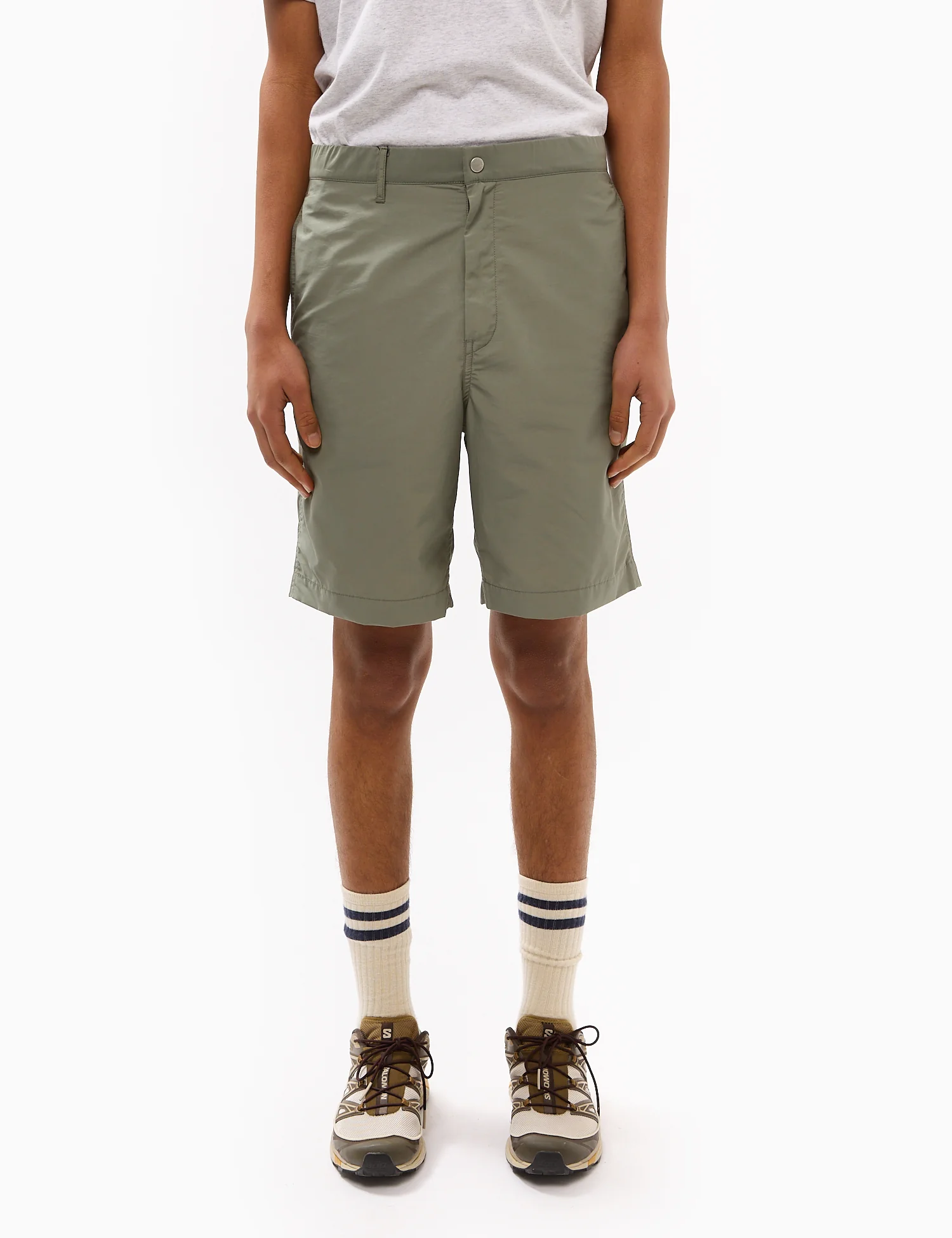 Snow Peak Light Mountain Cloth Shorts - Dark Grey - Image 3