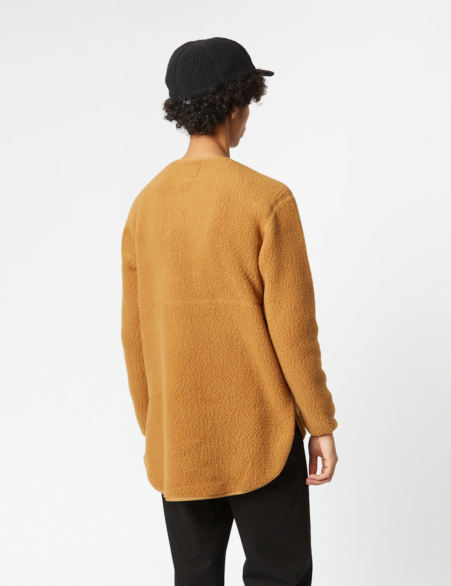 Snow Peak Thermal Boa Fleece Pullover - Brown - Image 5