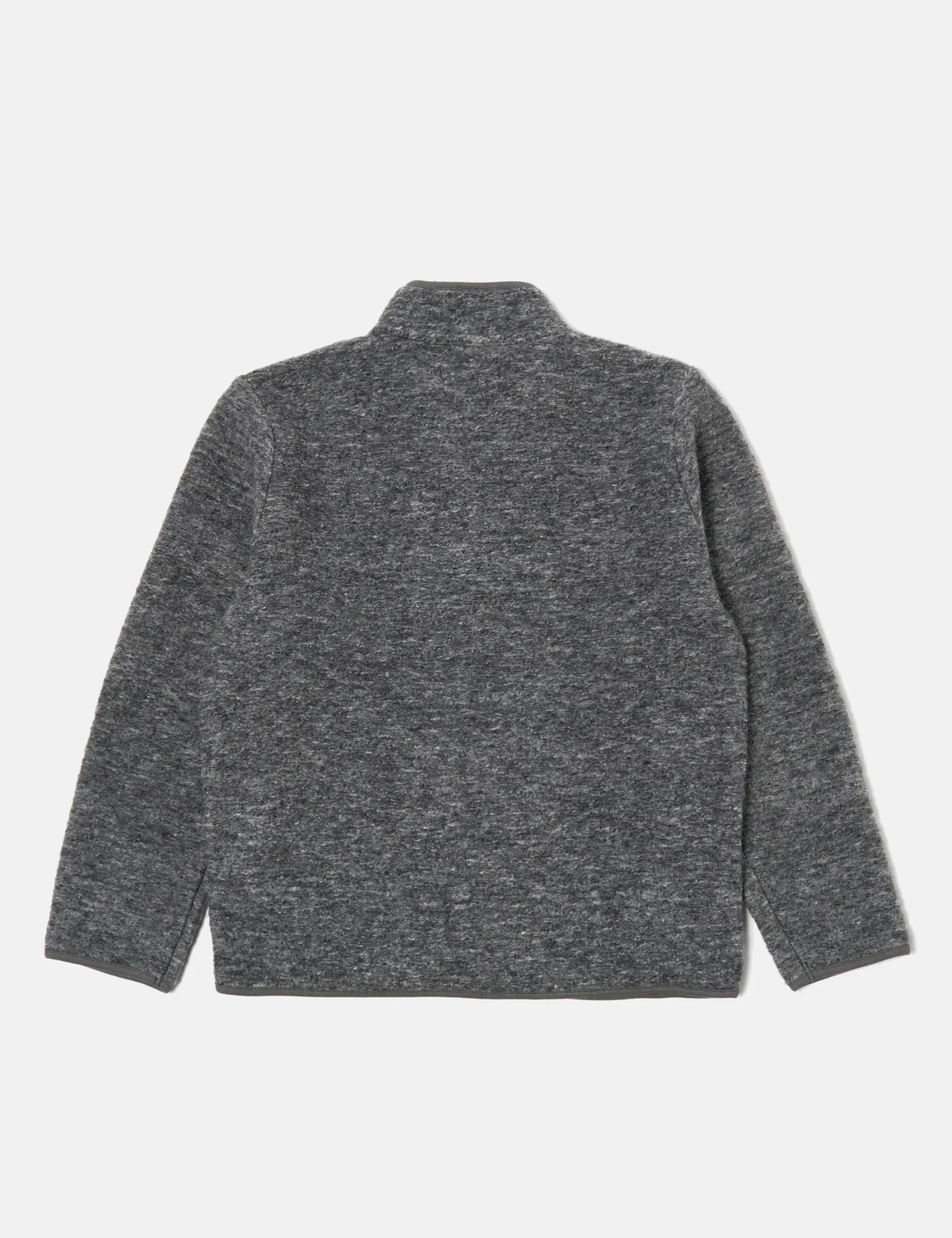 Universal Works Climbing Jacket (Teddy Fleece) - Grey - Image 8