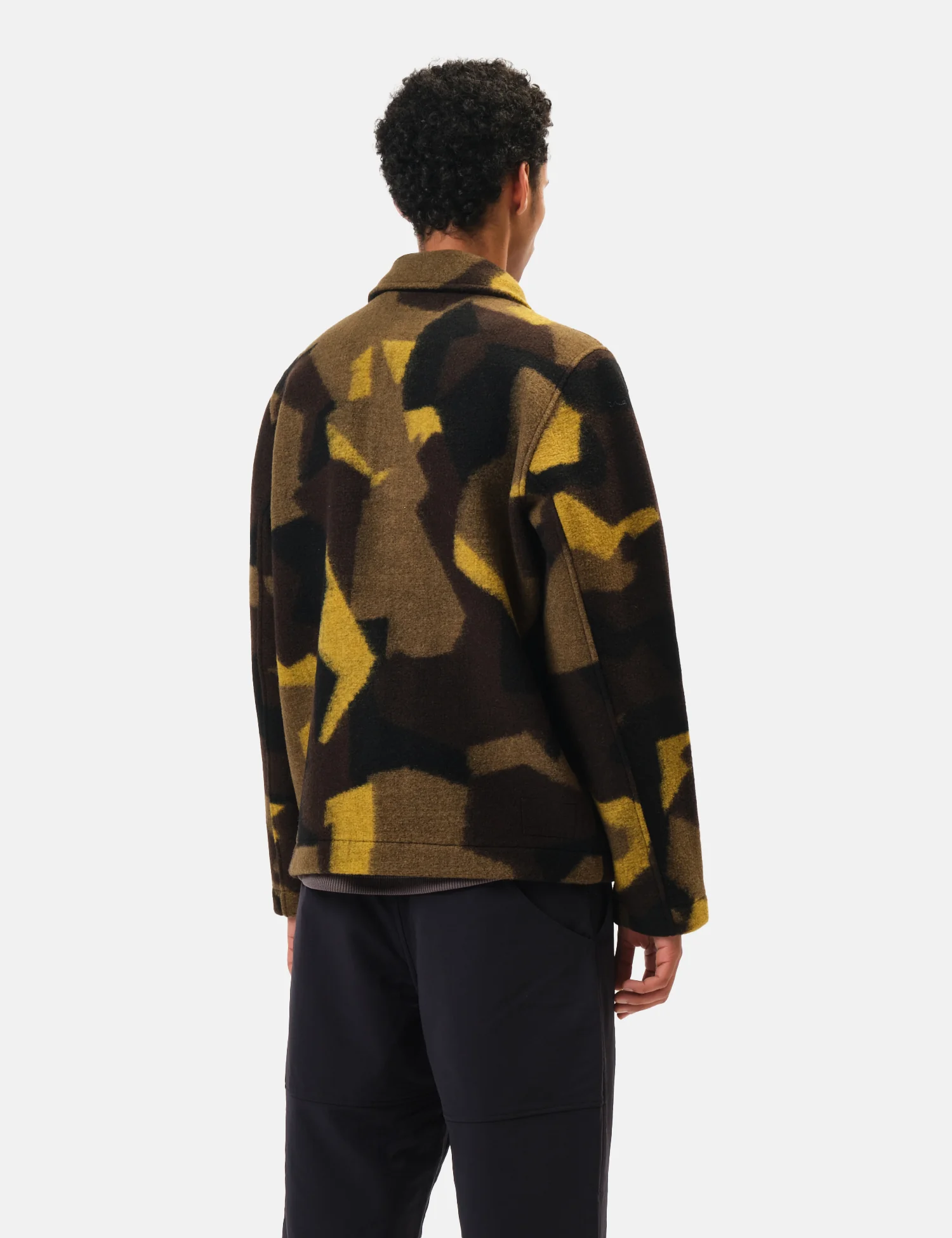 Universal Works Field Jacket - Camo Green - Image 5