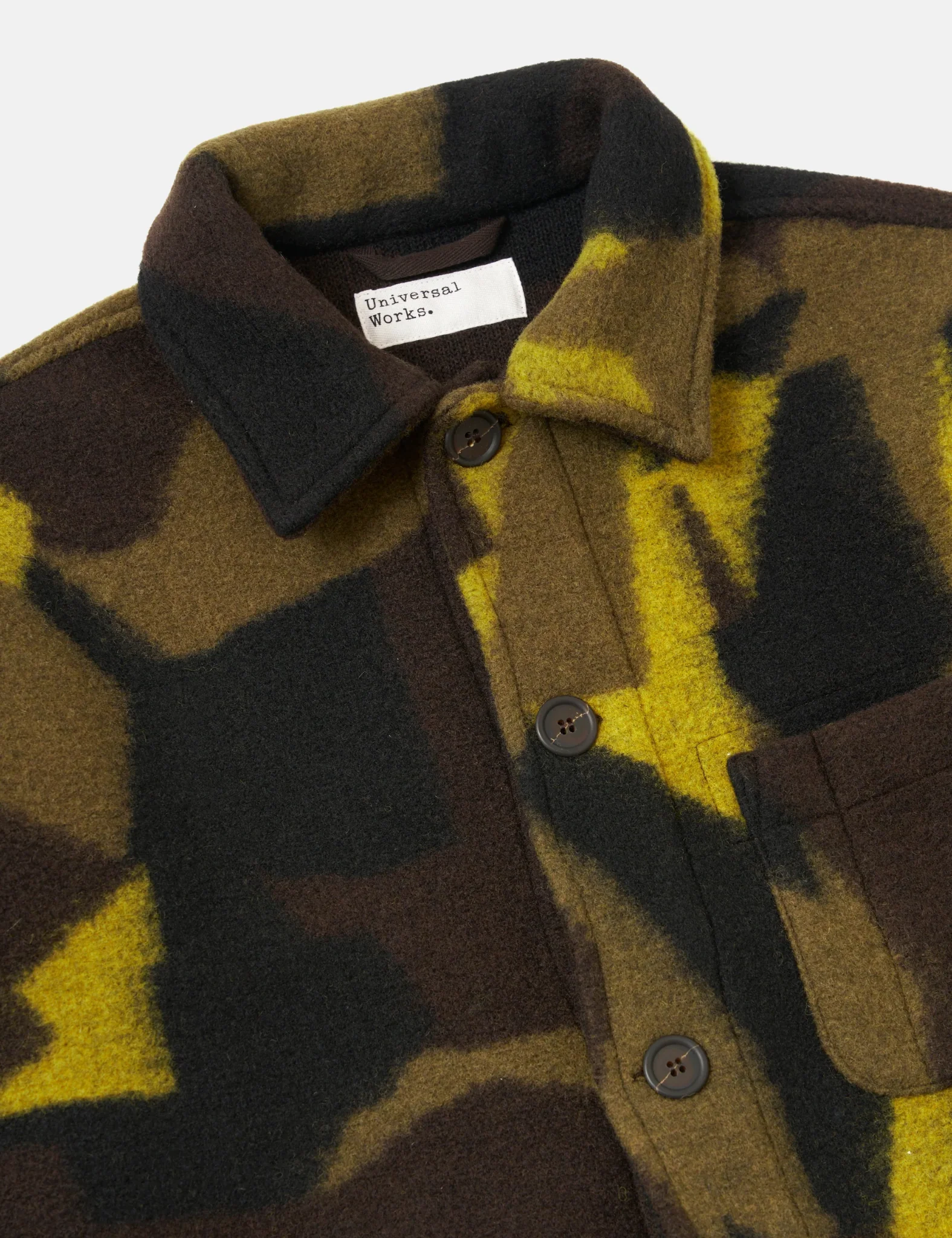 Universal Works Field Jacket - Camo Green - Image 6