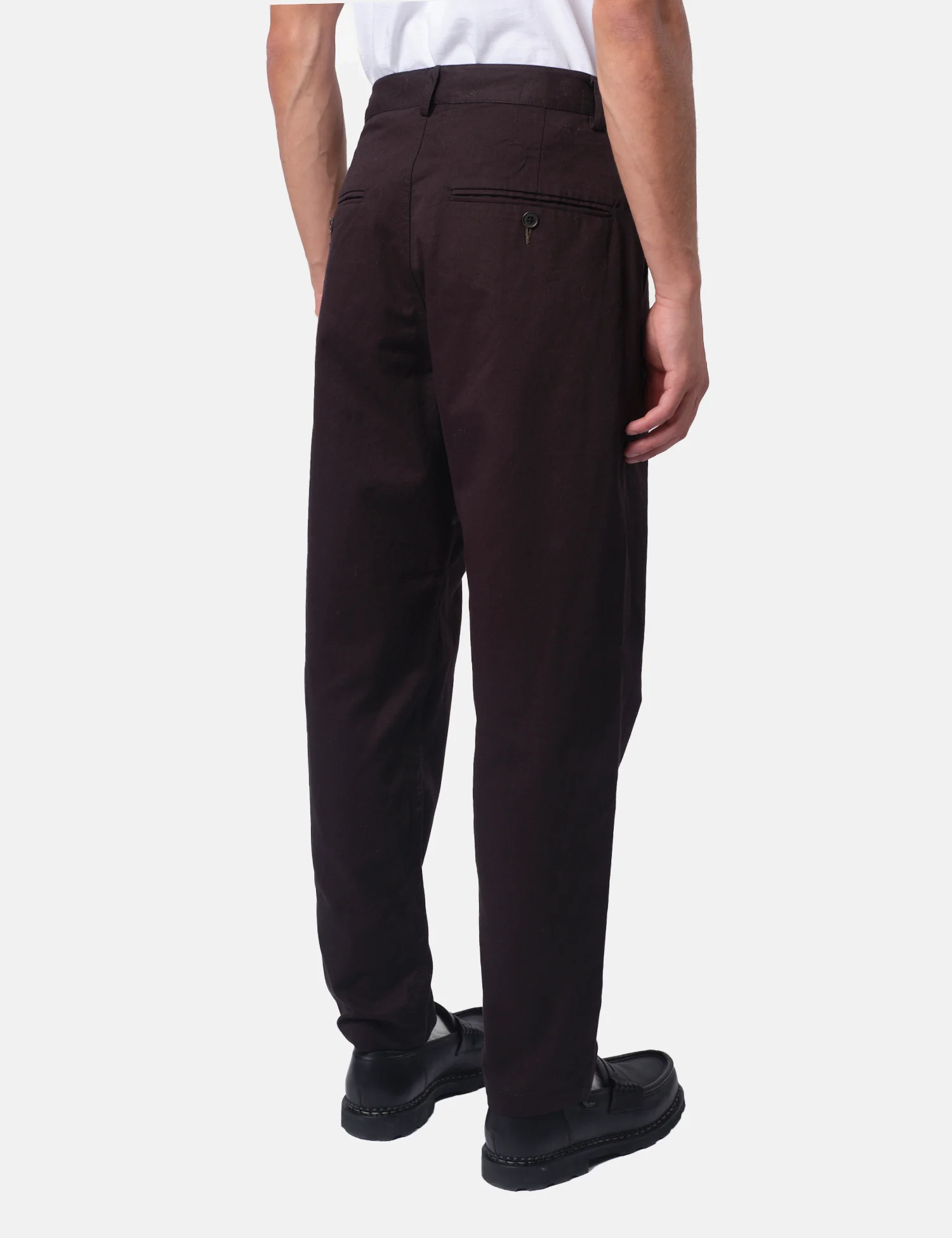 Universal Works Military Chino (Twill) - Black - Image 5