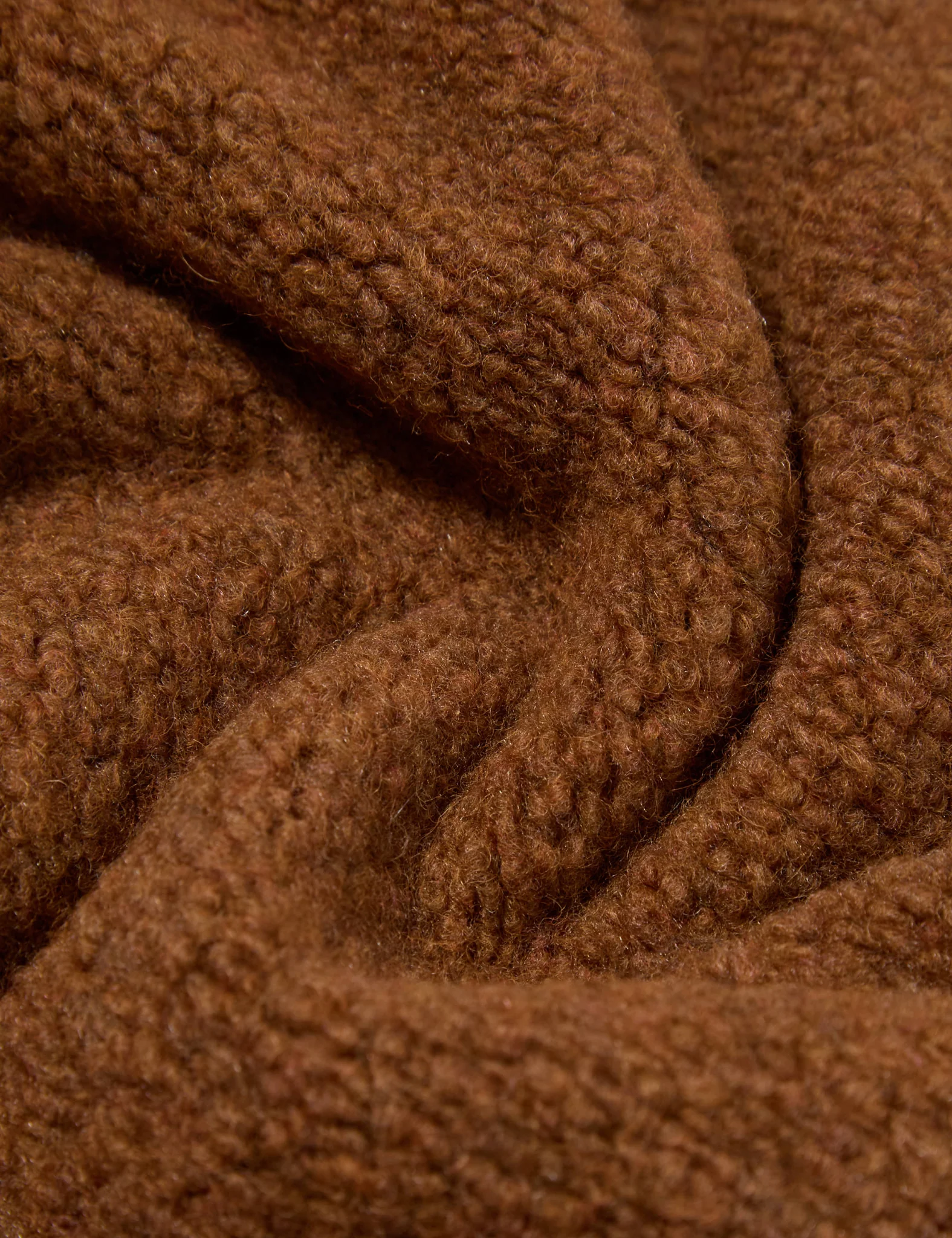Universal Works Travel Hoodie (Alvar Fleece) - Cumin - Image 7