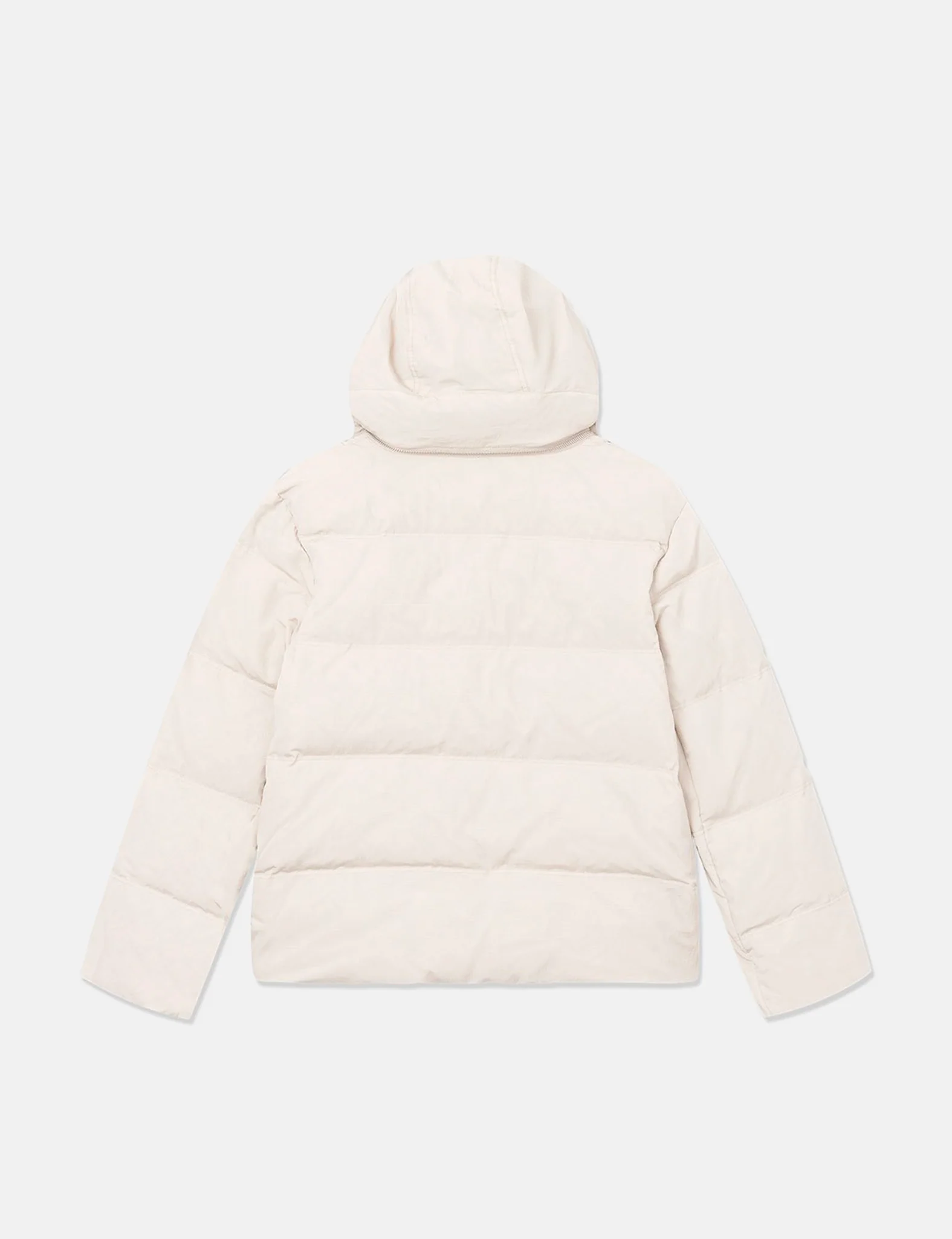 Wood Wood Ventus Tech Stripe Down Jacket - Light Sand Beige - Image 6